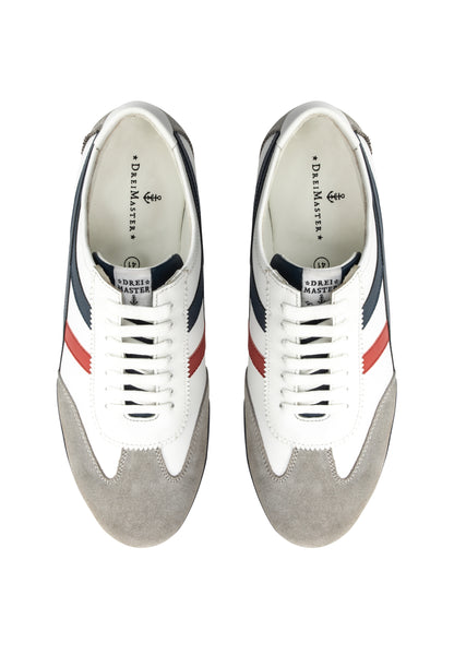 DreiMaster Maritim Men's Leather Sneakers - Schmuddelwedda Shop