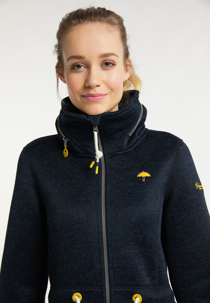 Schmuddelwedda Women's Knit Fleece Coat Schmuddelwedda