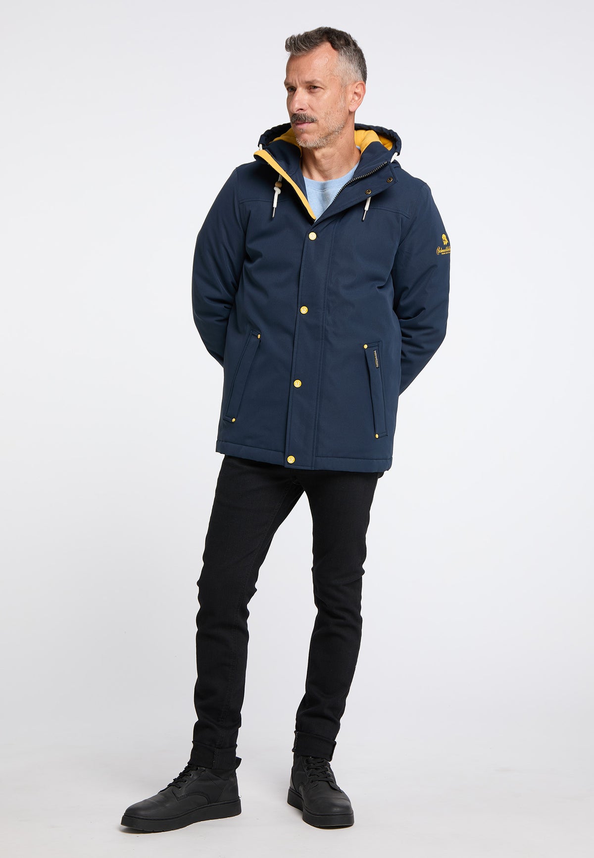 Schmuddelwedda Men's Wattierte Winterjacke