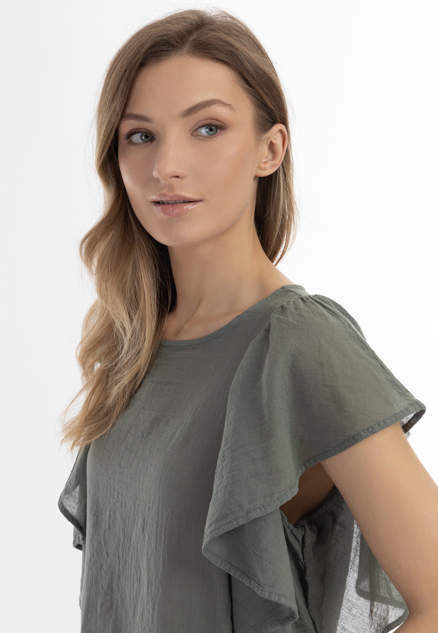 Dreimaster Vintage Damen Bluse Shirt