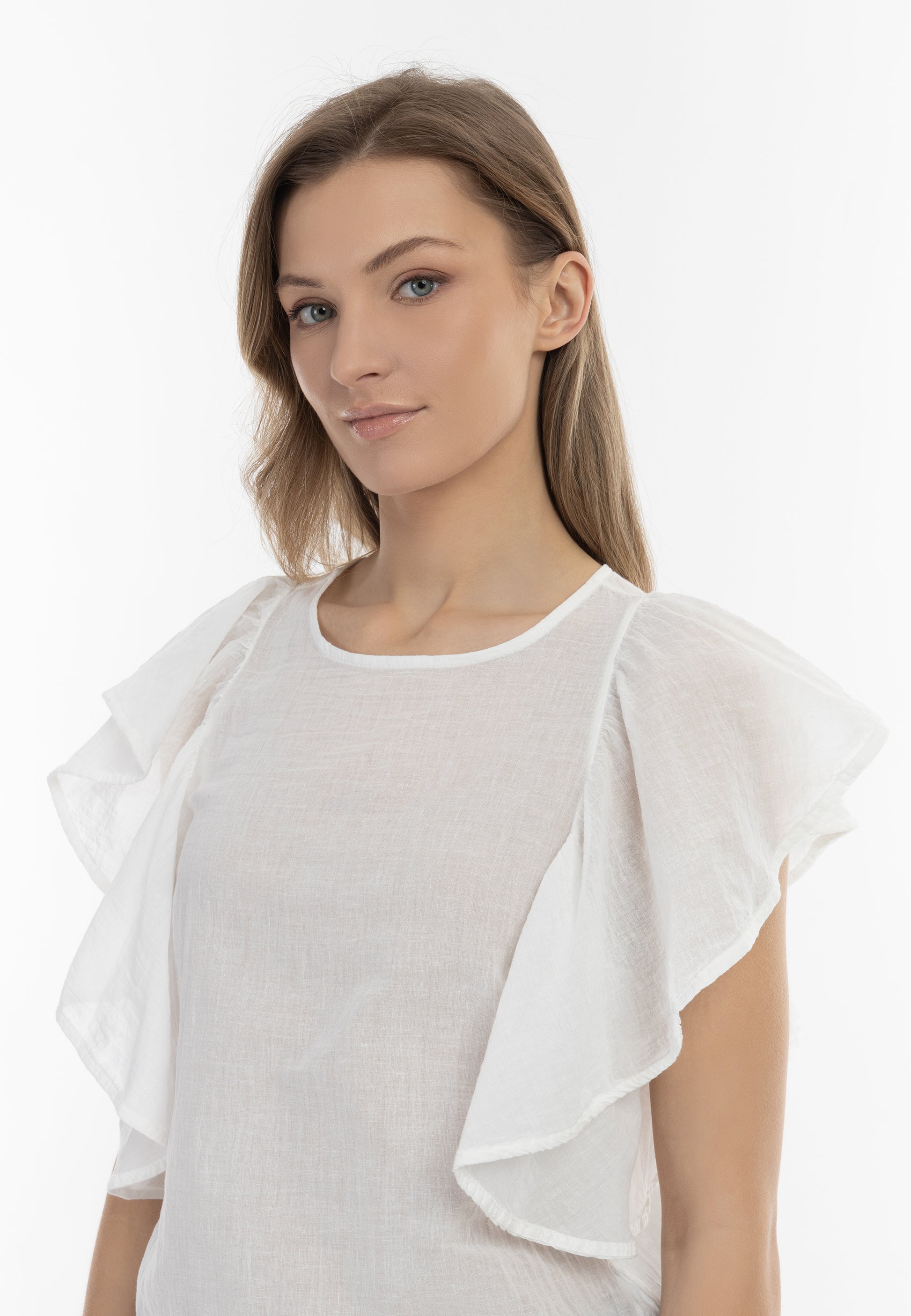 Dreimaster Vintage Damen Bluse Shirt