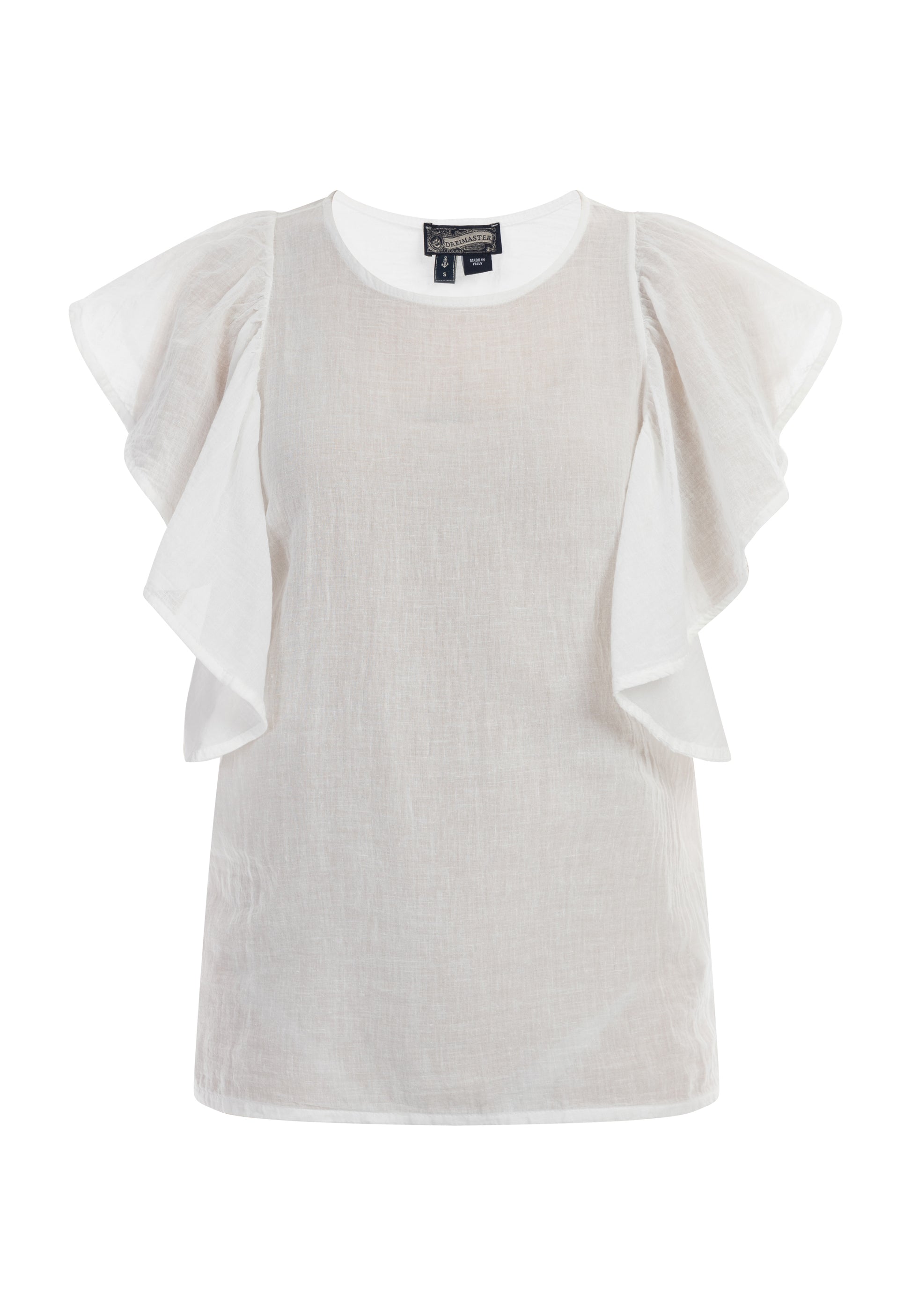 Dreimaster Vintage Damen Bluse Shirt