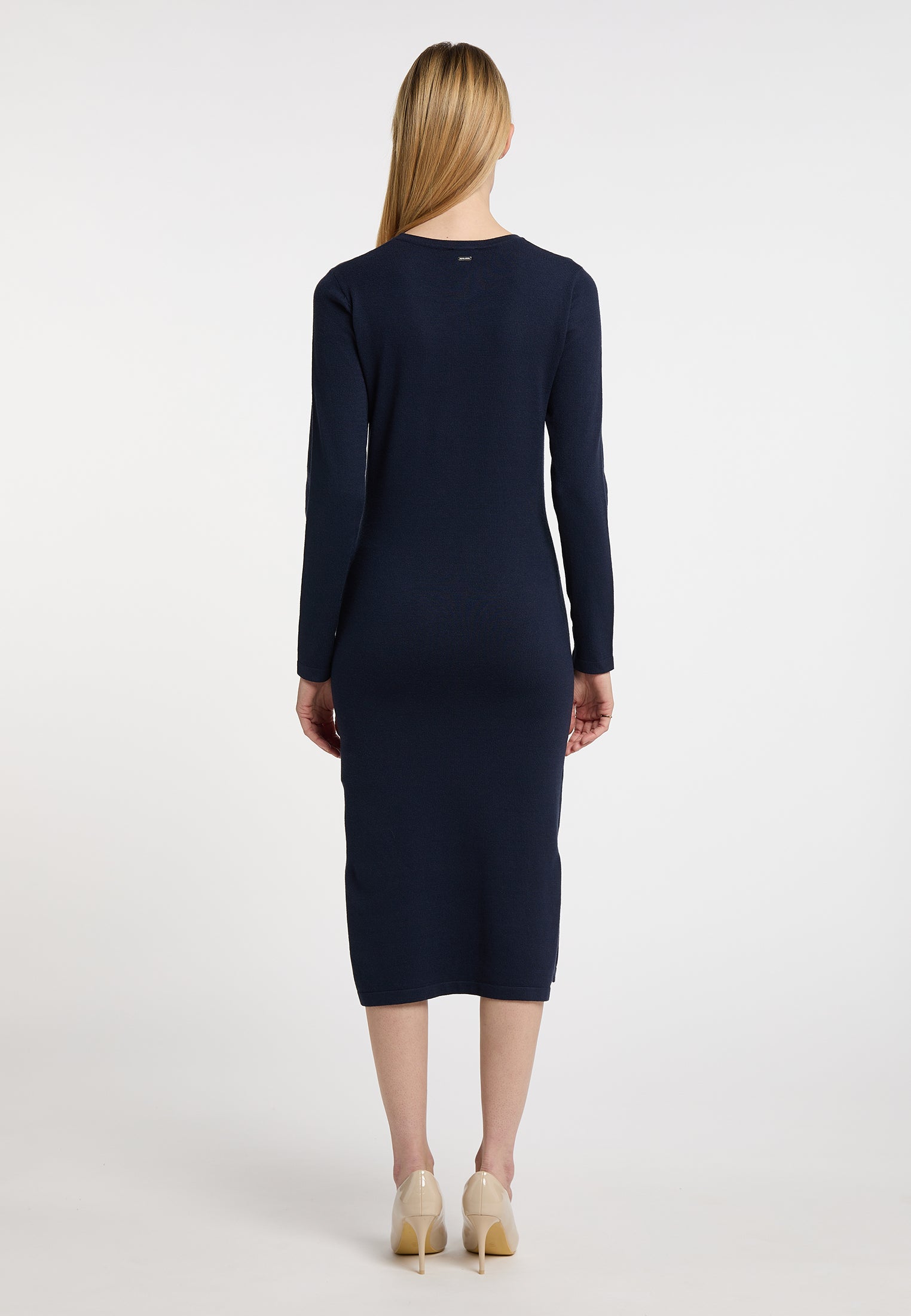 DreiMaster Klassik Damen Strickkleid