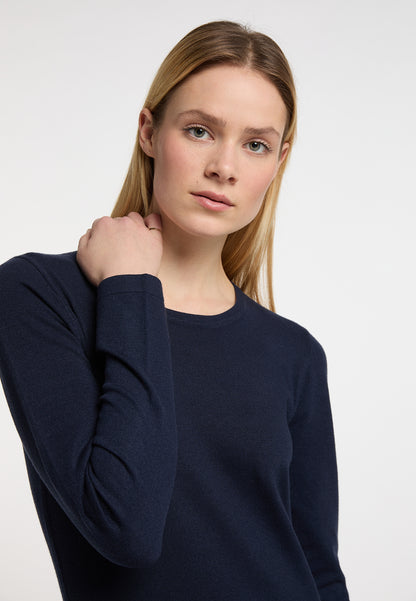 DreiMaster Klassik Damen Strickkleid