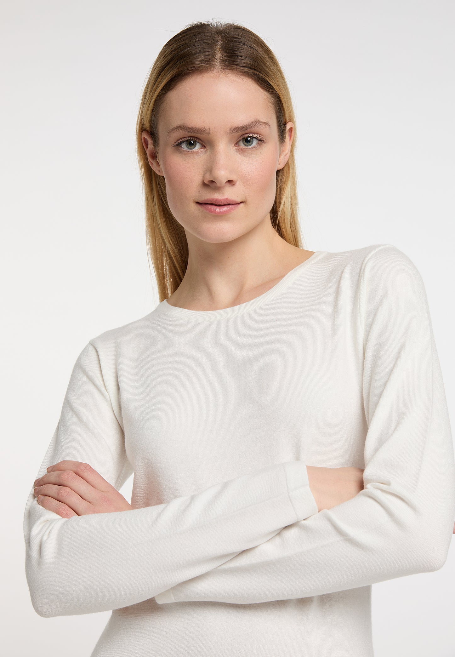 DreiMaster Klassik Damen Strickkleid