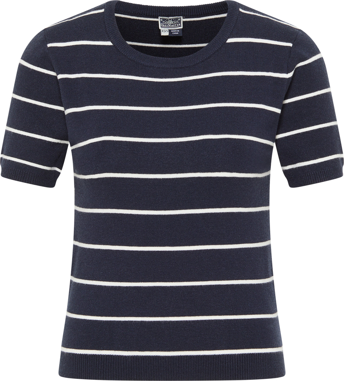 DreiMaster Maritim Damen-Kurzarmpullover