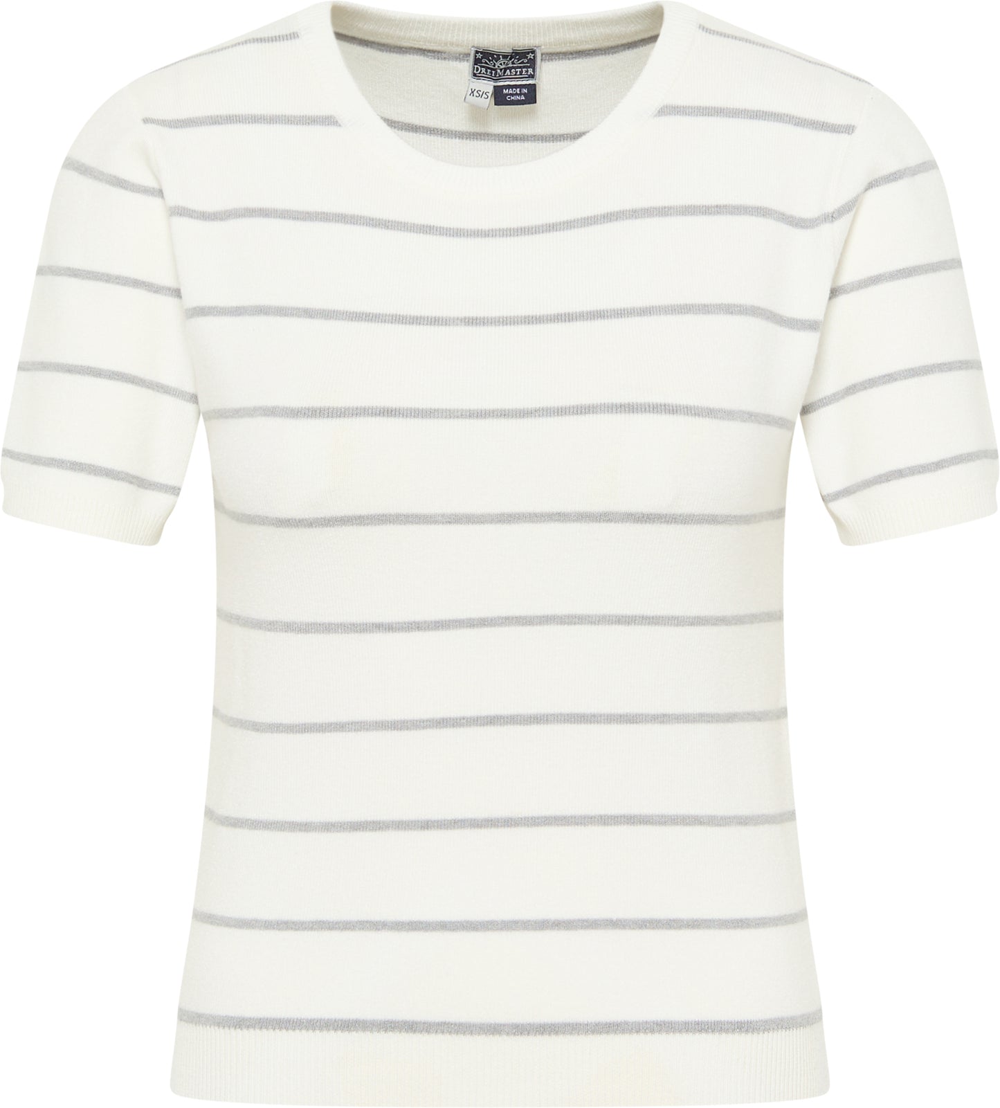 Dreimaster Maritim Damen Kurzarmpullover