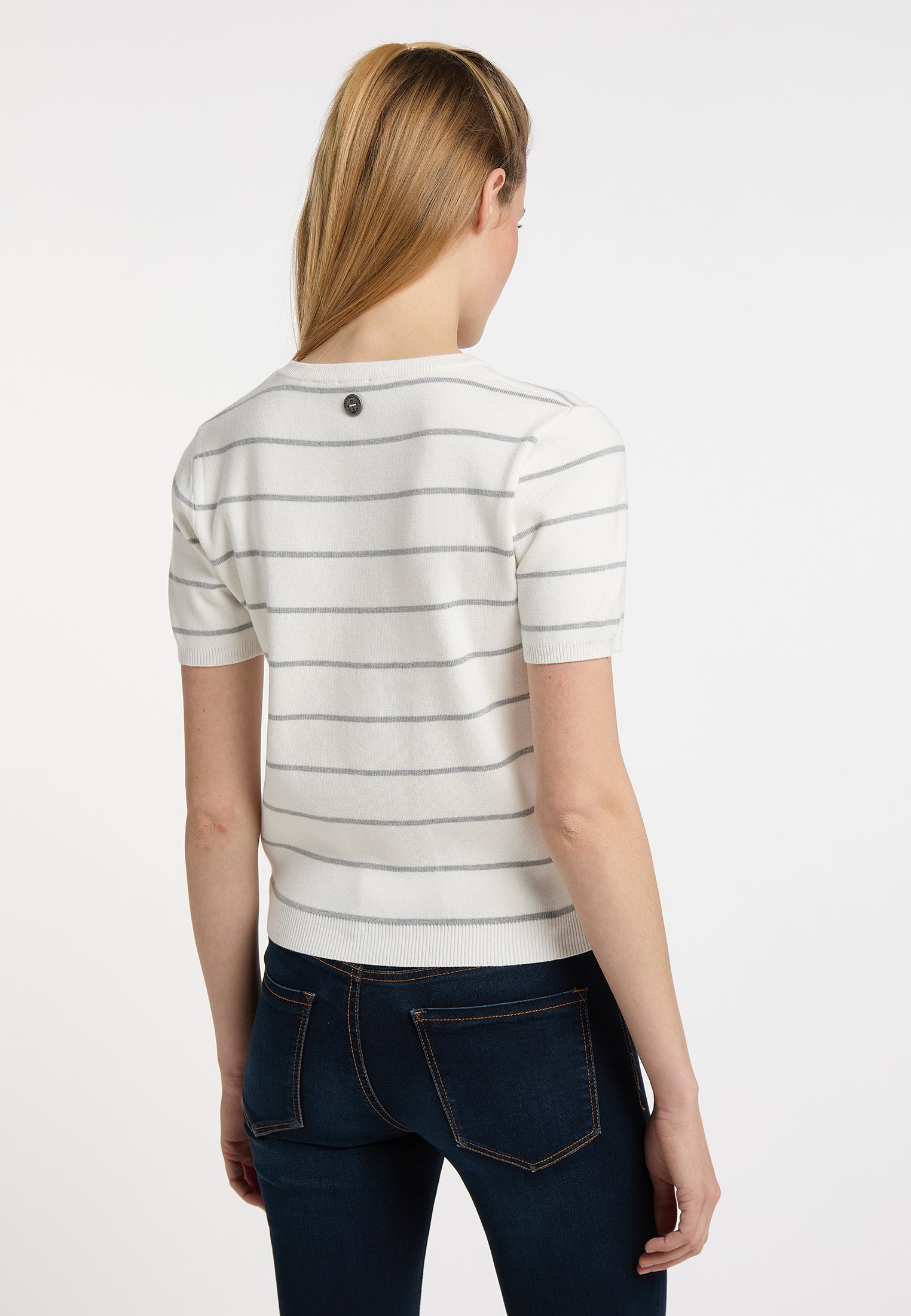 DreiMaster Maritim Women's short-sleeved sweater