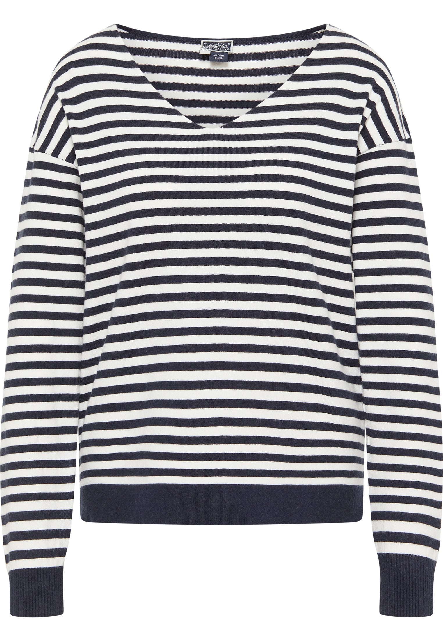 Dreimaster maritim damski sweter z dzianiny