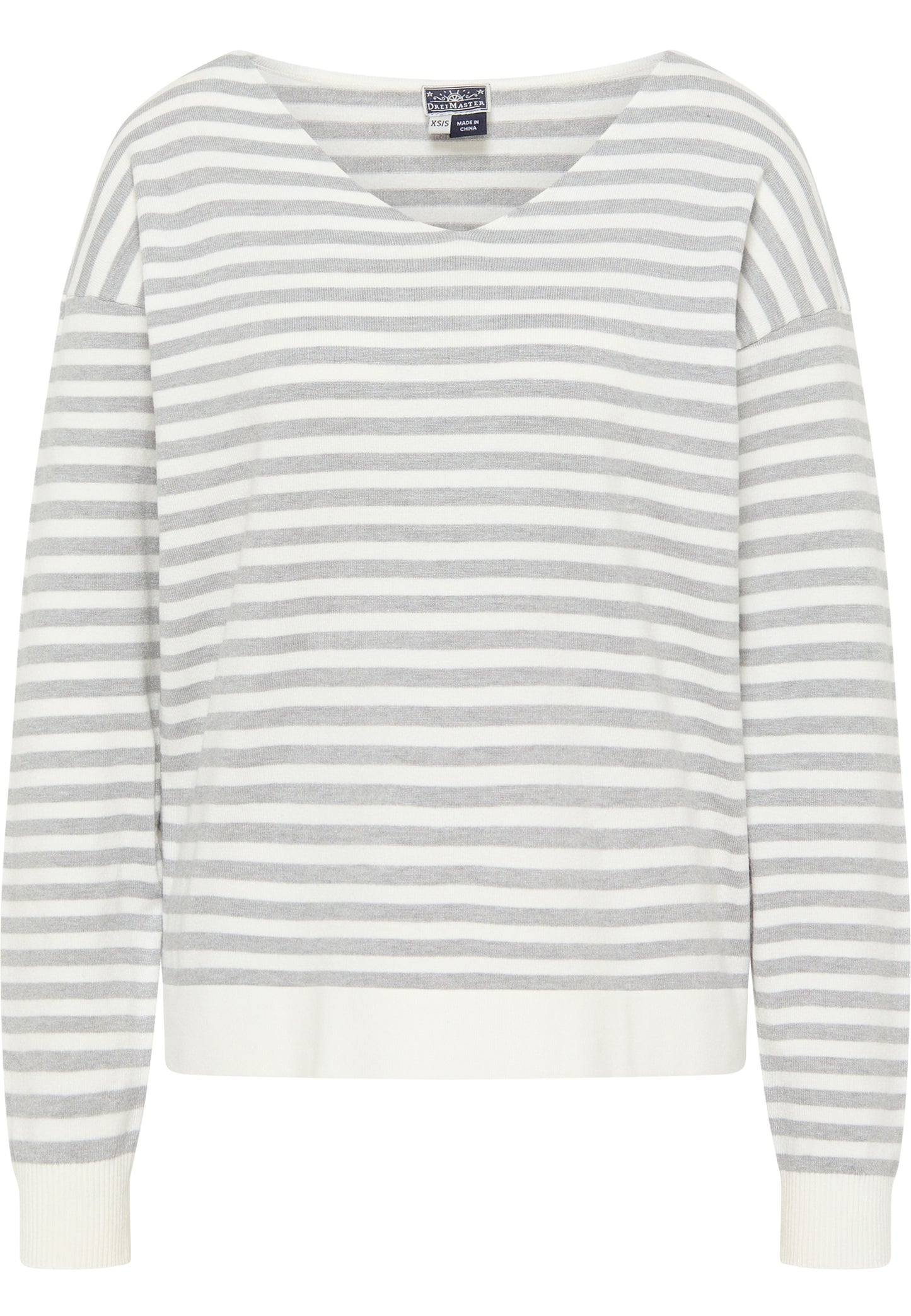 Dreimaster maritim damski sweter z dzianiny