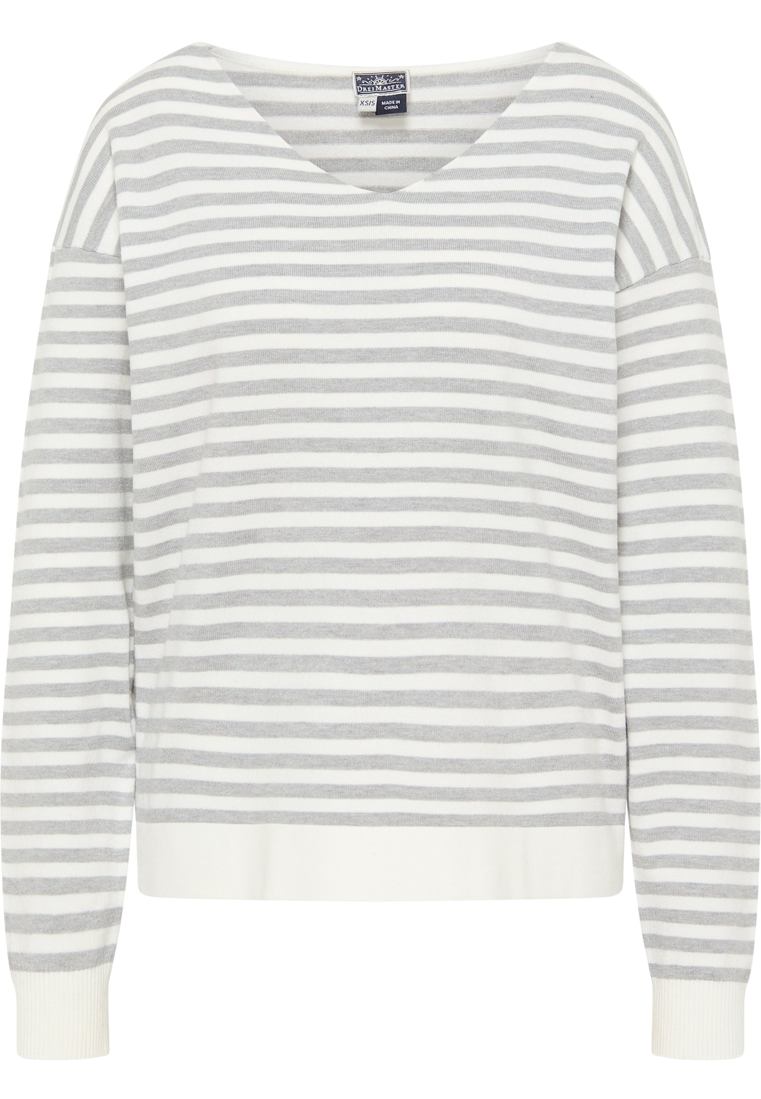 Dreimaster maritim damski sweter z dzianiny