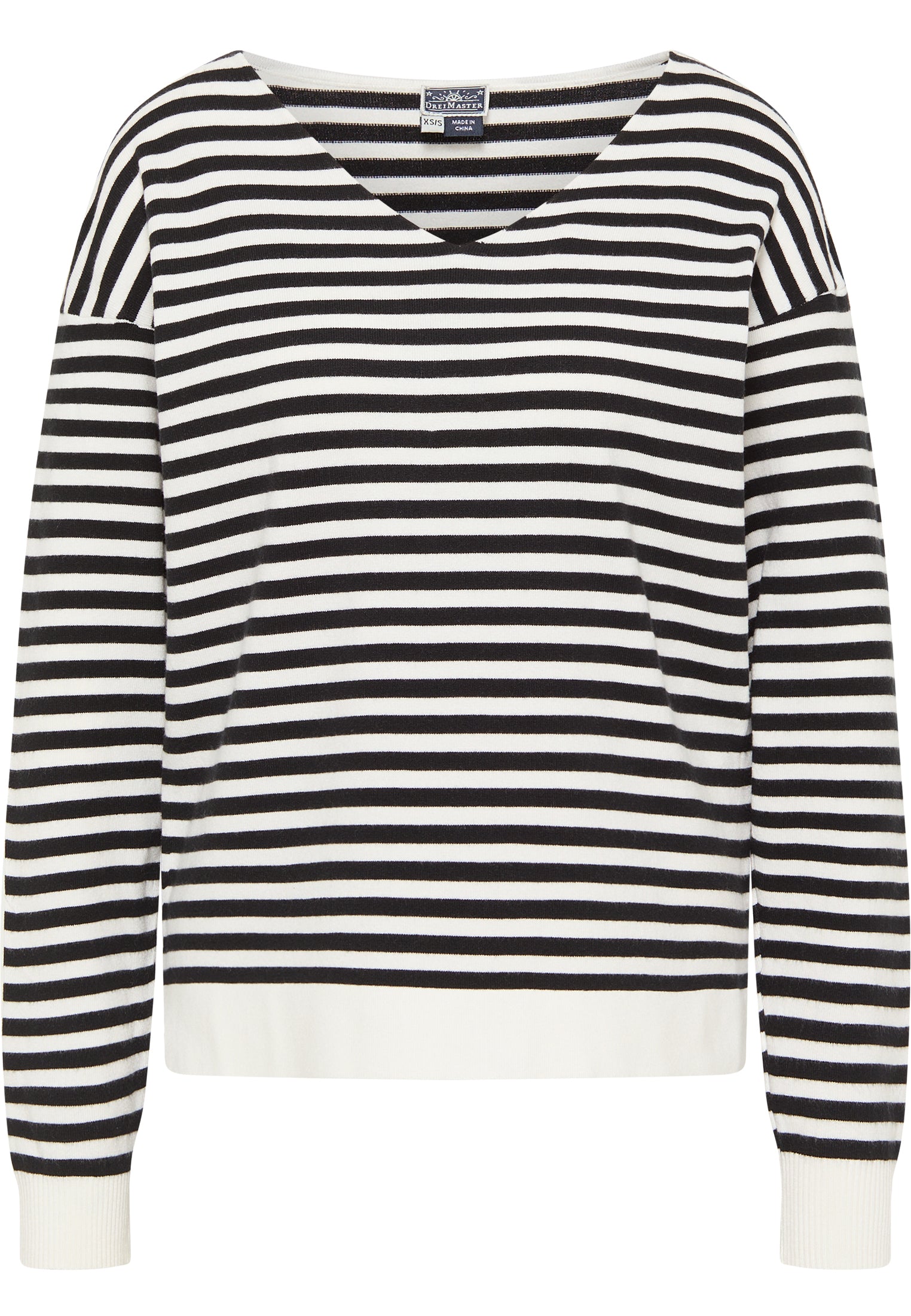 Dreimaster maritim damski sweter z dzianiny