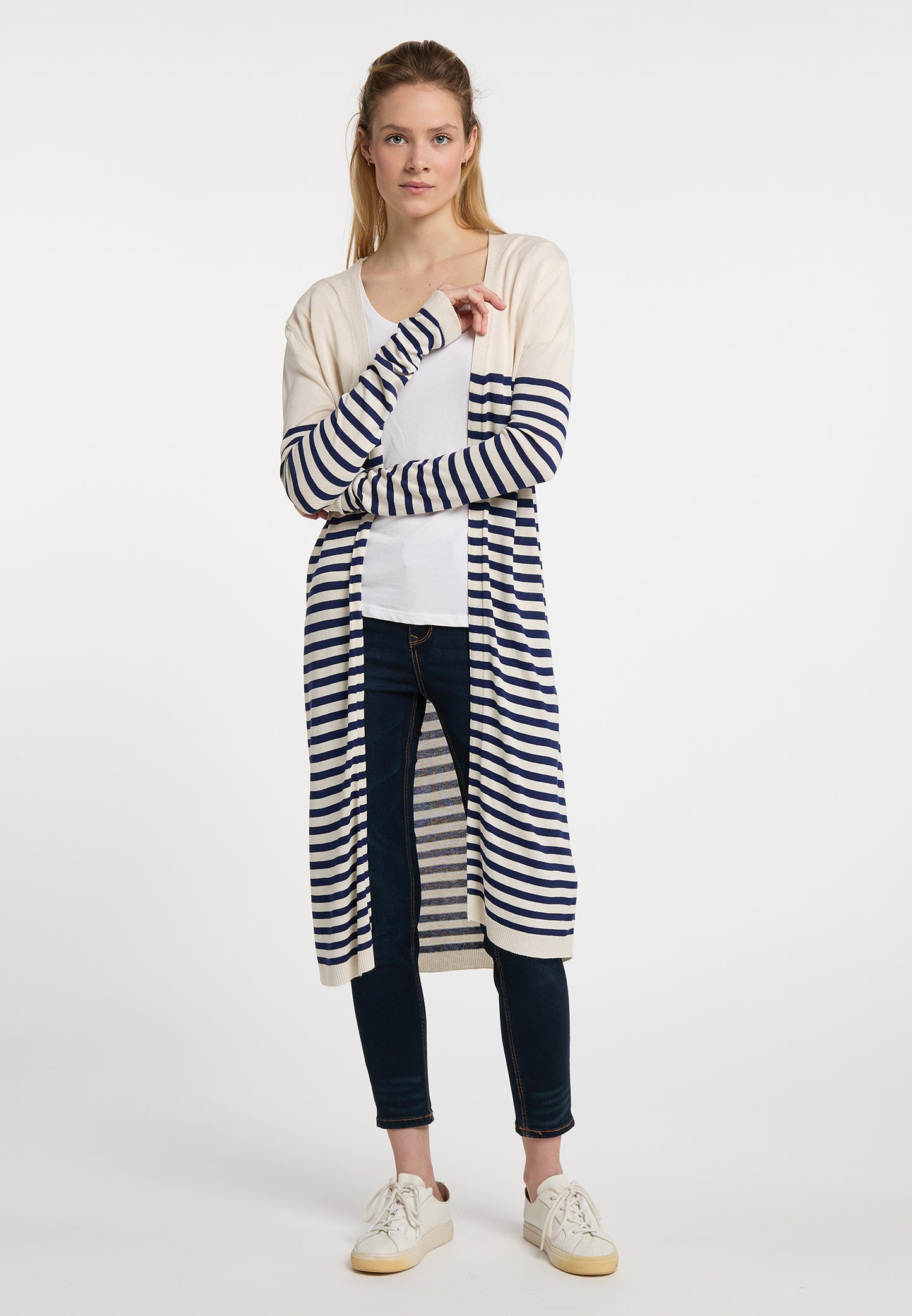 Dreimaster maritimer Damen-Cardigan