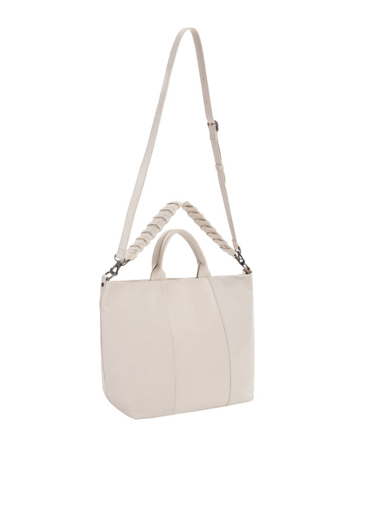DreiMaster Vintage Damen Leder-Shopper