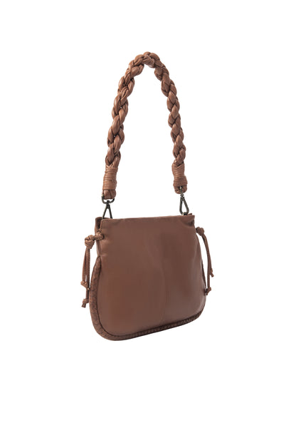 DreiMaster Vintage Women's Schultertasche aus Leder
