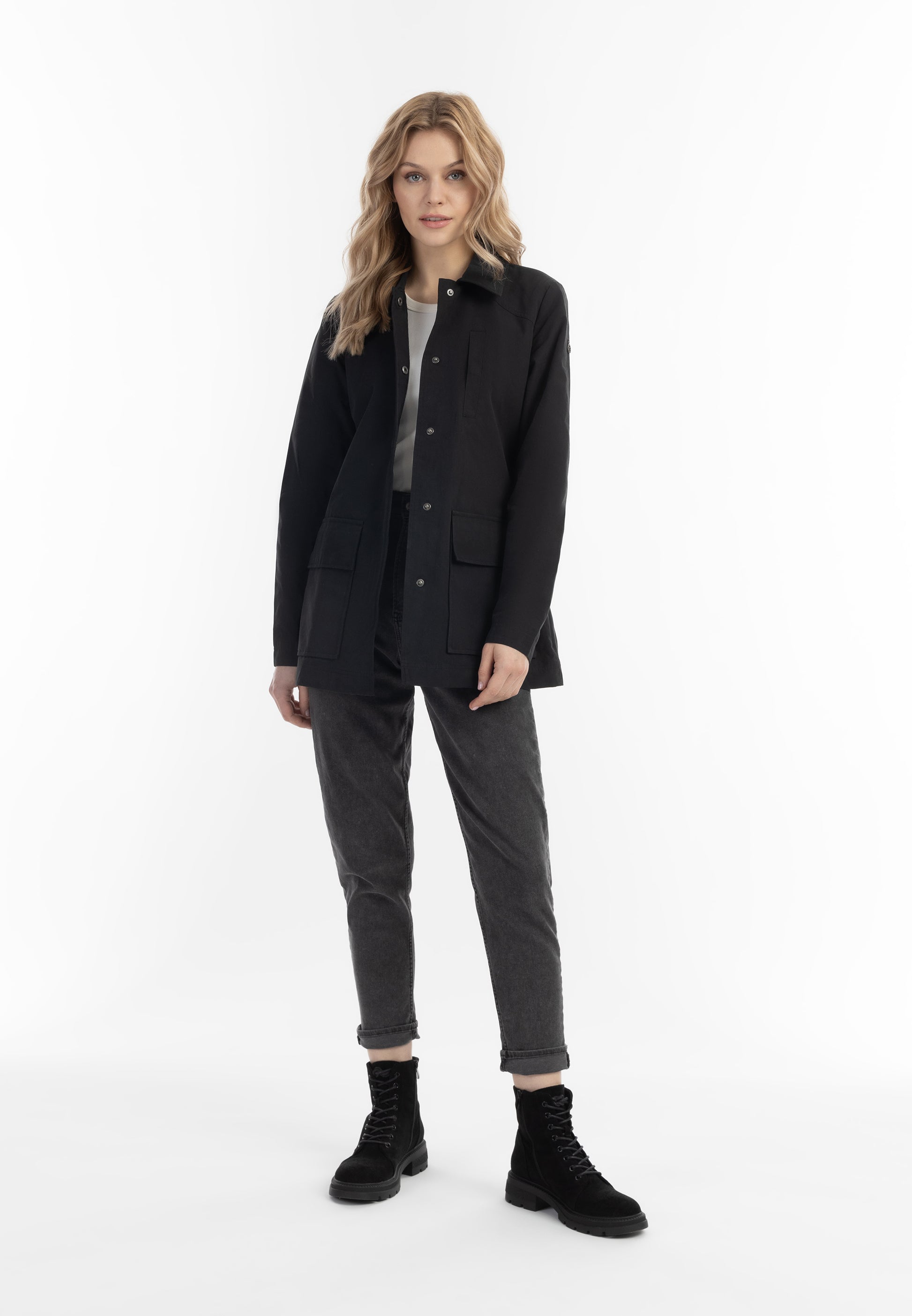 Dreimaster Vintage damska lekka bawełniana kurtka