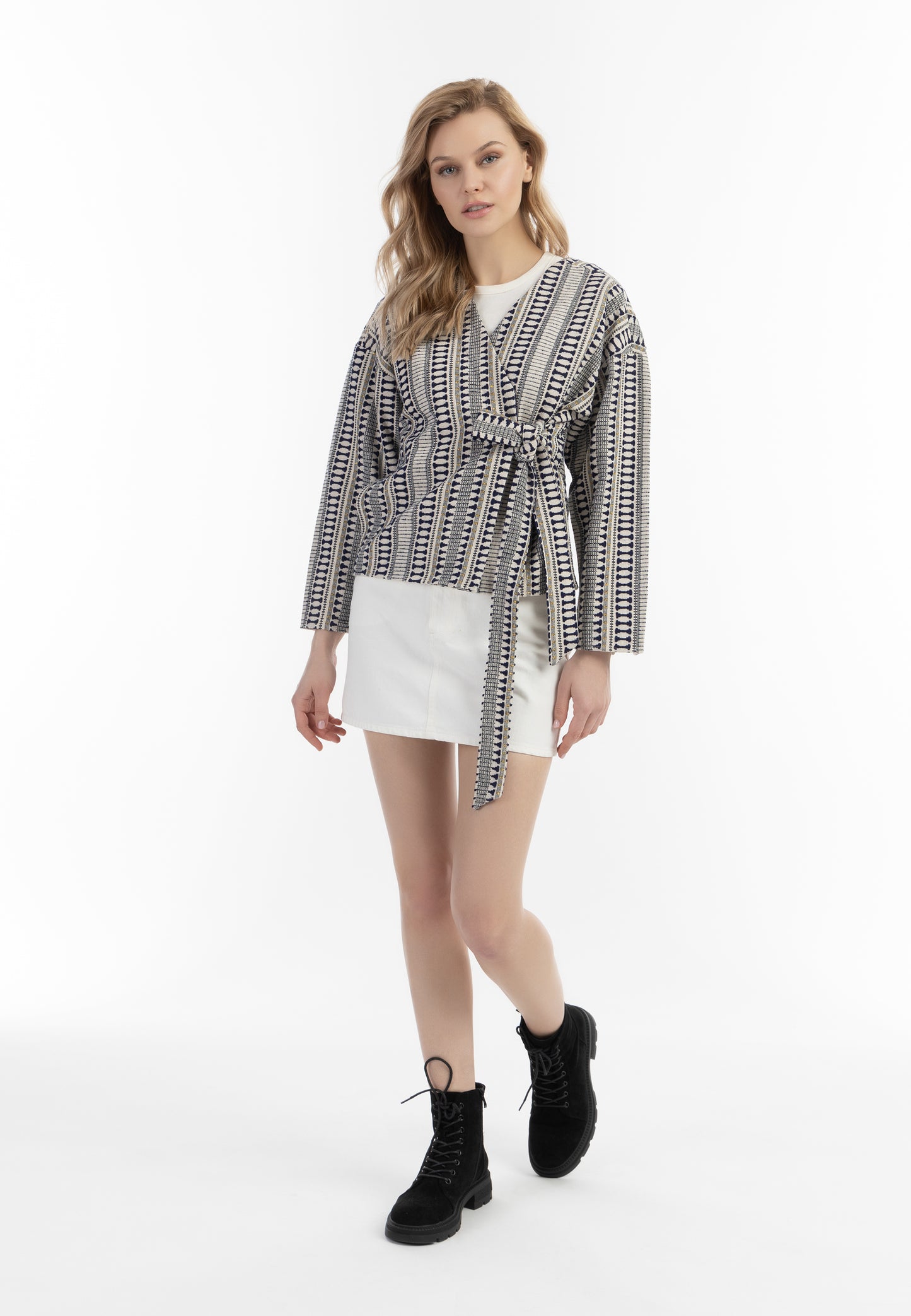 DreiMaster Vintage Damen Wickeljacke