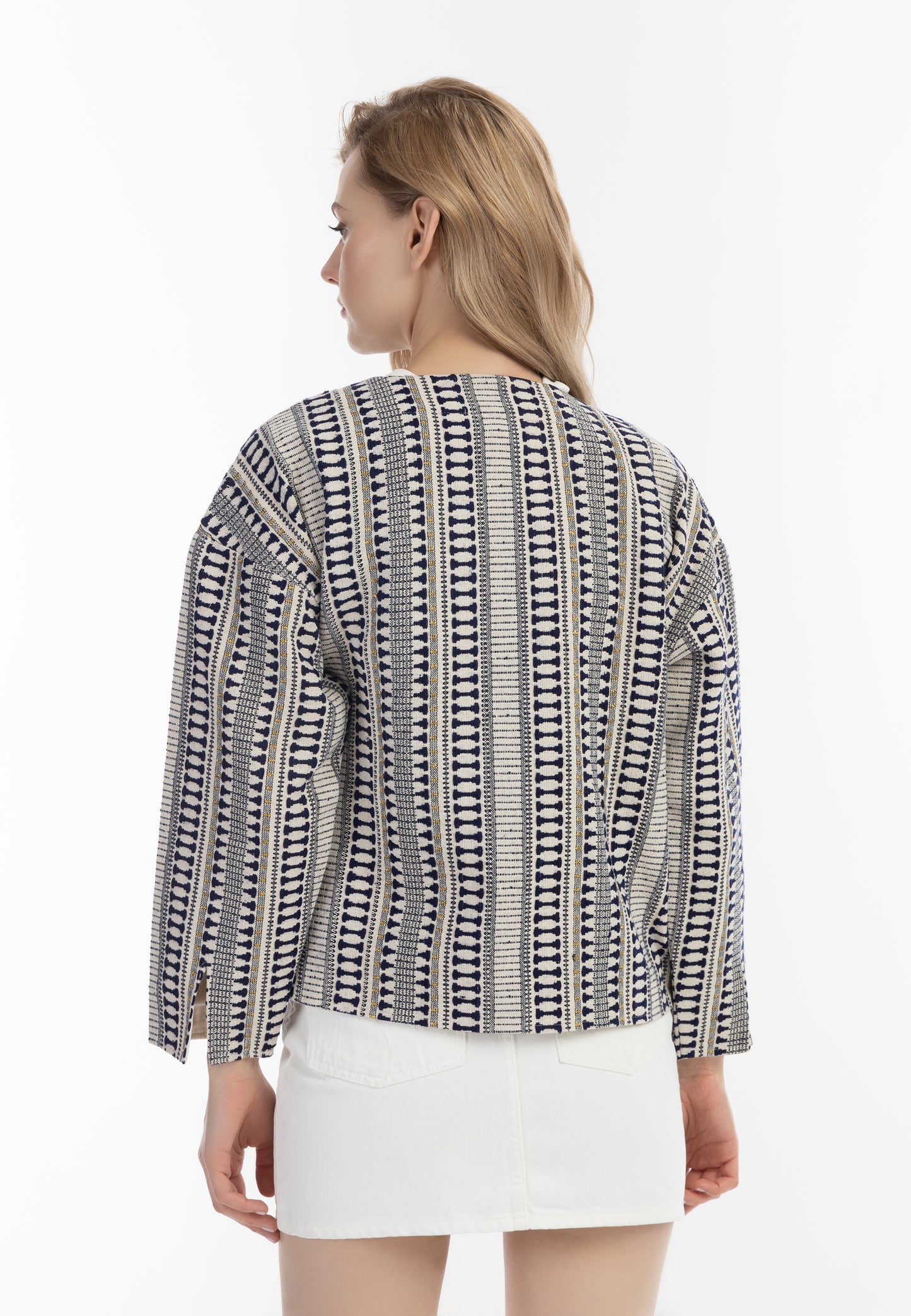 DreiMaster Vintage Damen Wickeljacke