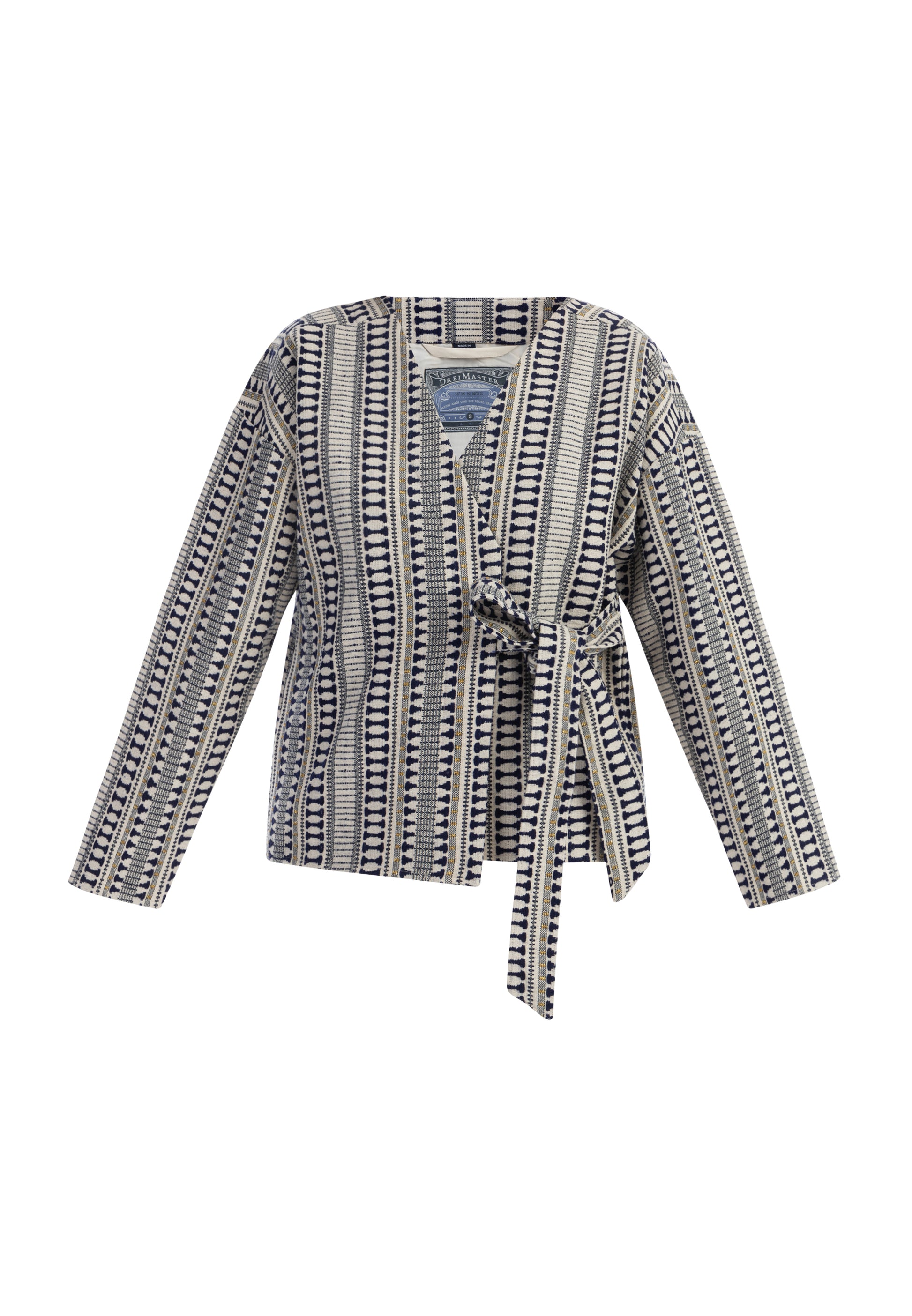 DreiMaster Vintage Damen Wickeljacke