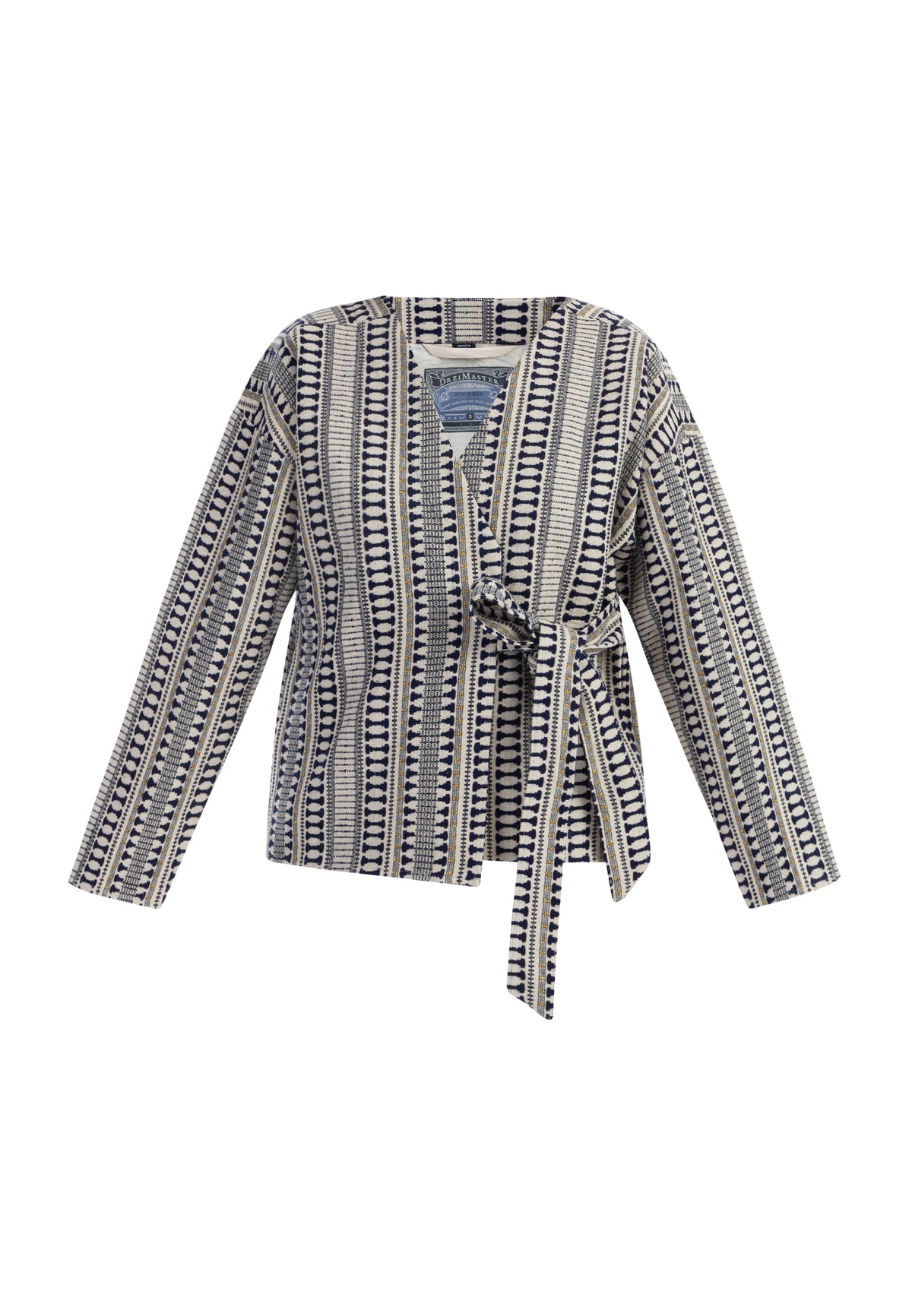 DreiMaster Vintage Damen-Wickeljacke