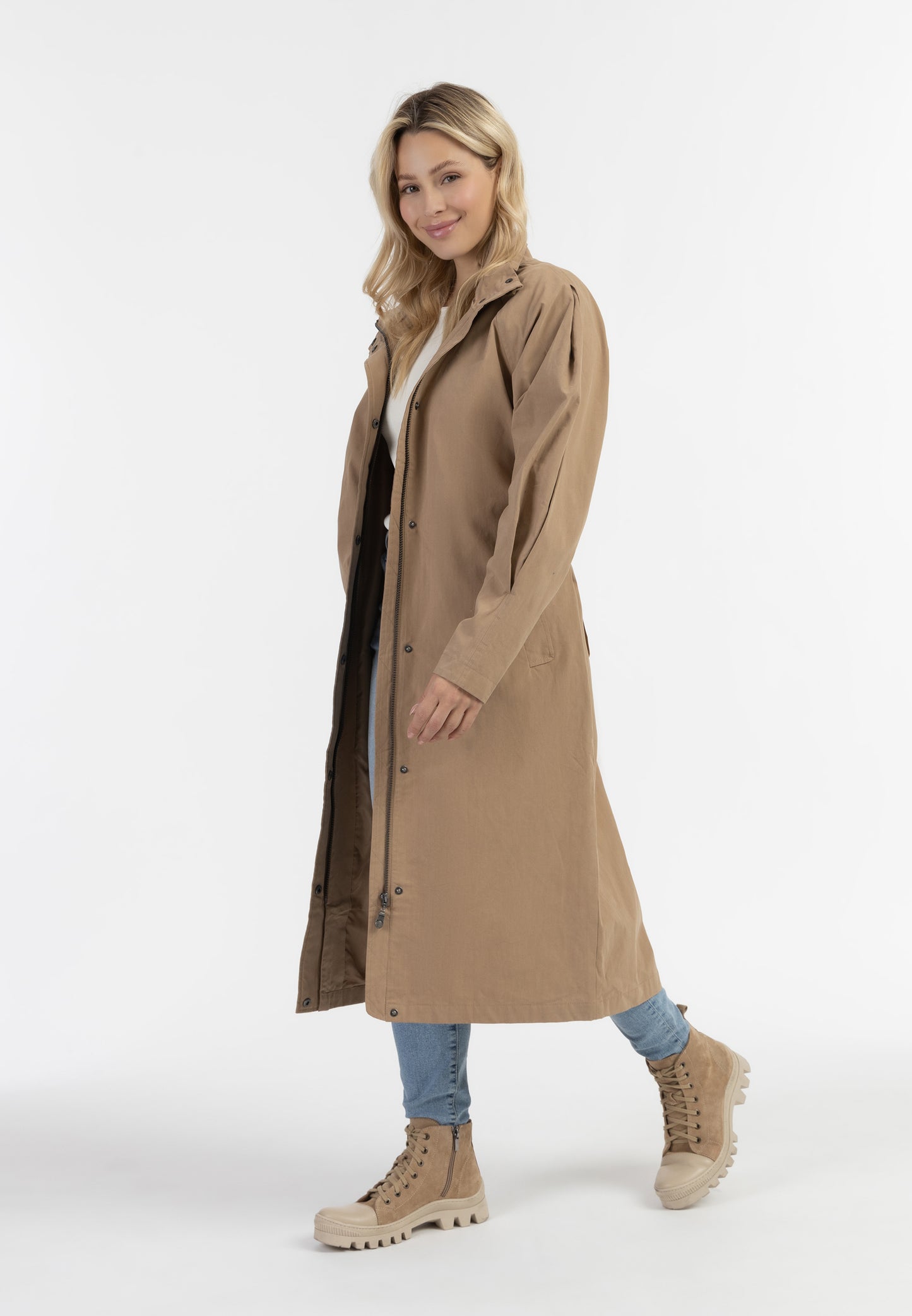 Dreimaster Vintage Women's Light Cotton Coat