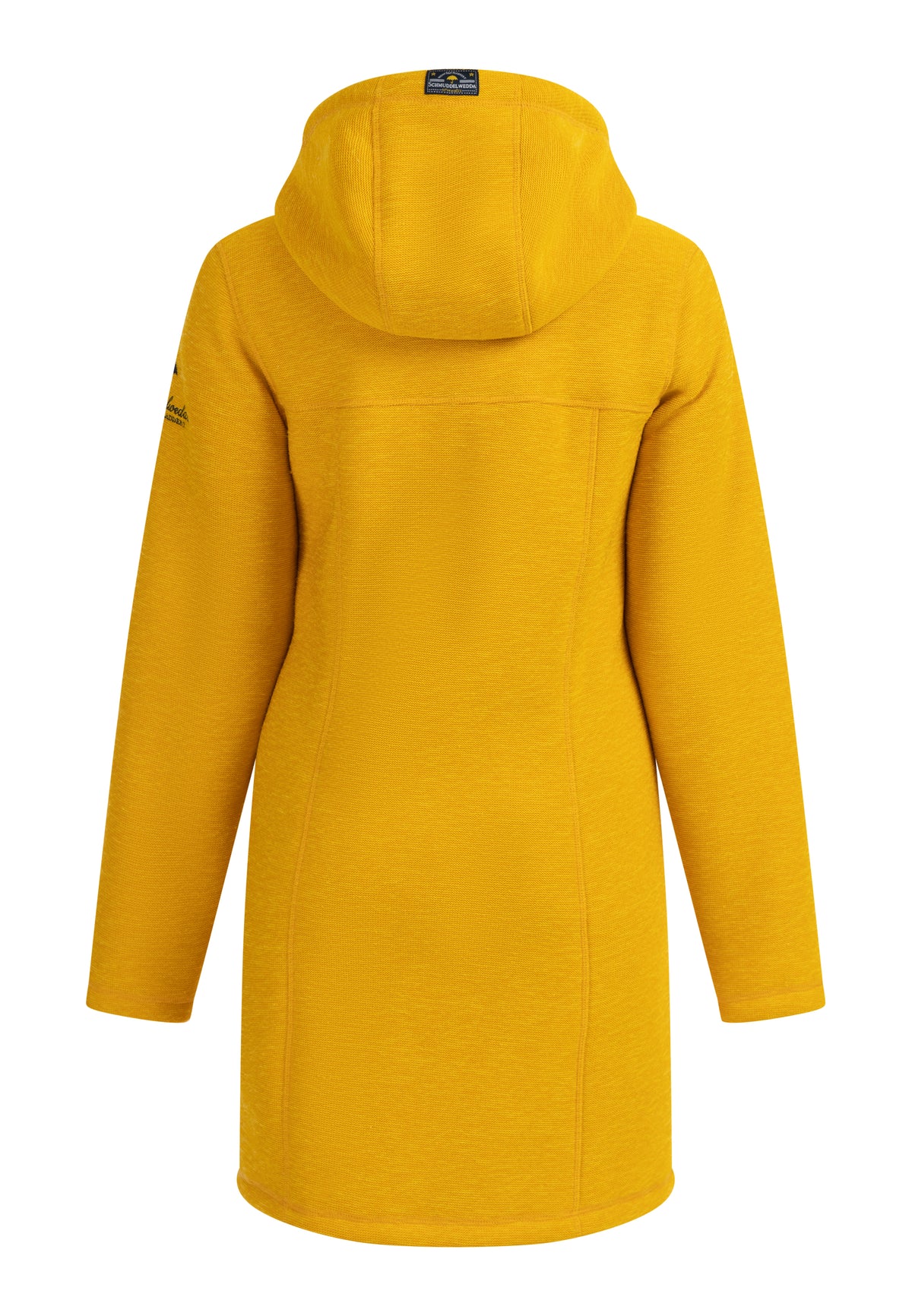 Schmuddelwedda Damen Strickfleece-Dufflecoat