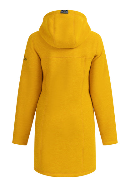 Schmuddelwedda Damen Strickfleece-Dufflecoat