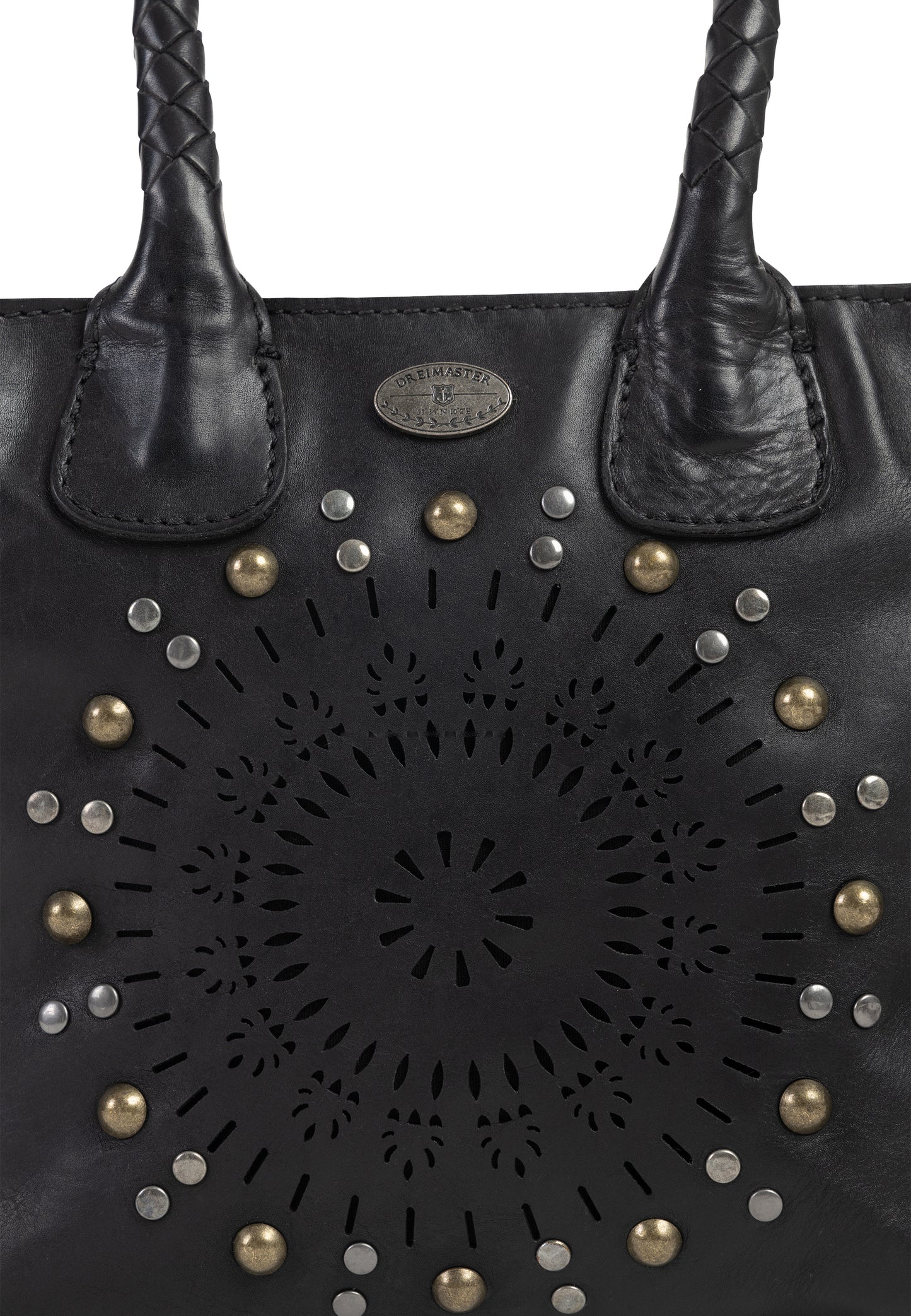 DreiMaster Vintage Damen-Henkeltasche aus Leder