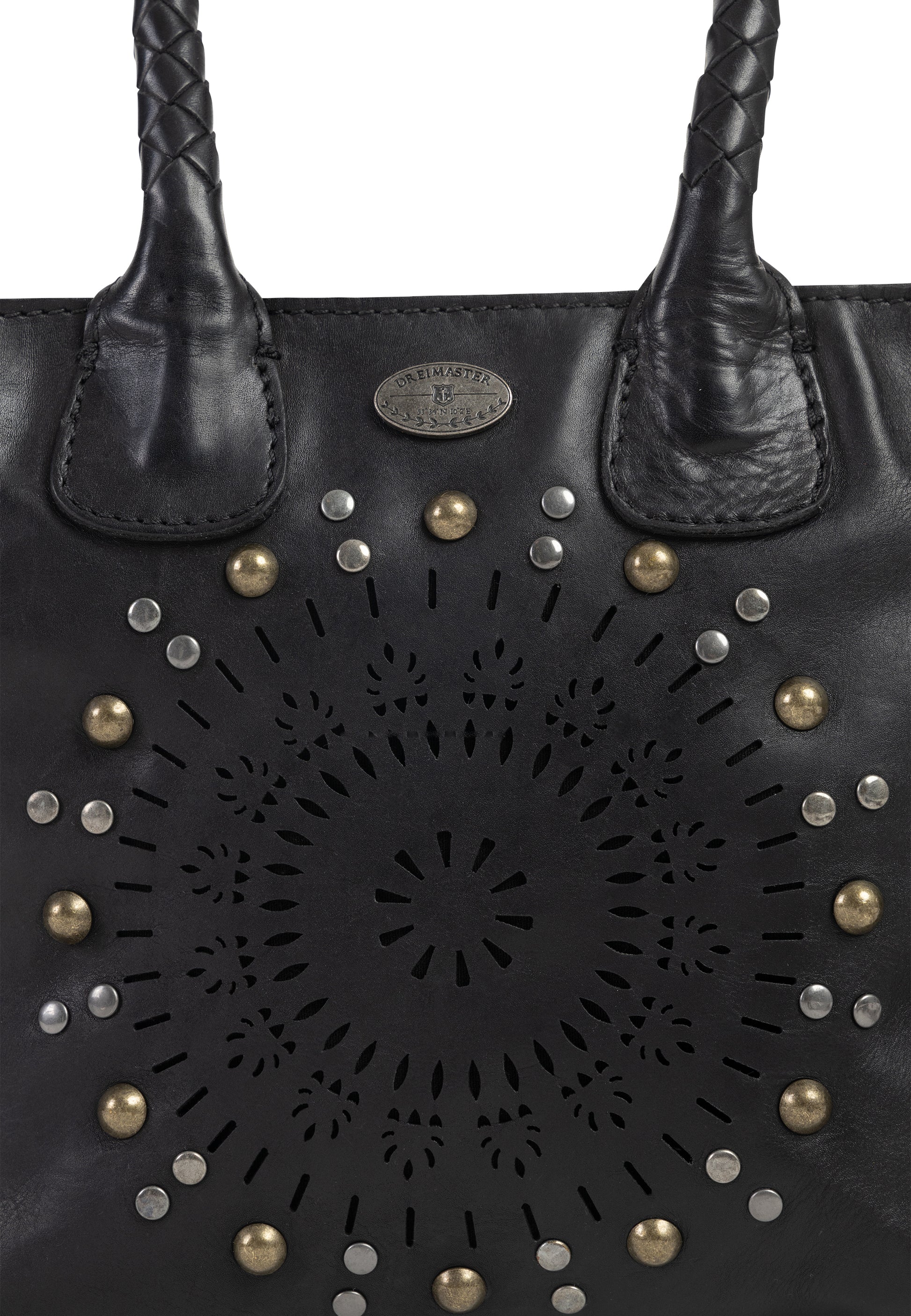 DreiMaster Vintage Damen-Henkeltasche aus Leder