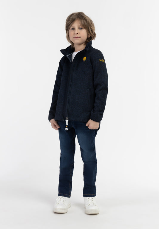 Schmuddelwedda Knitted Fleece Jacket For Children