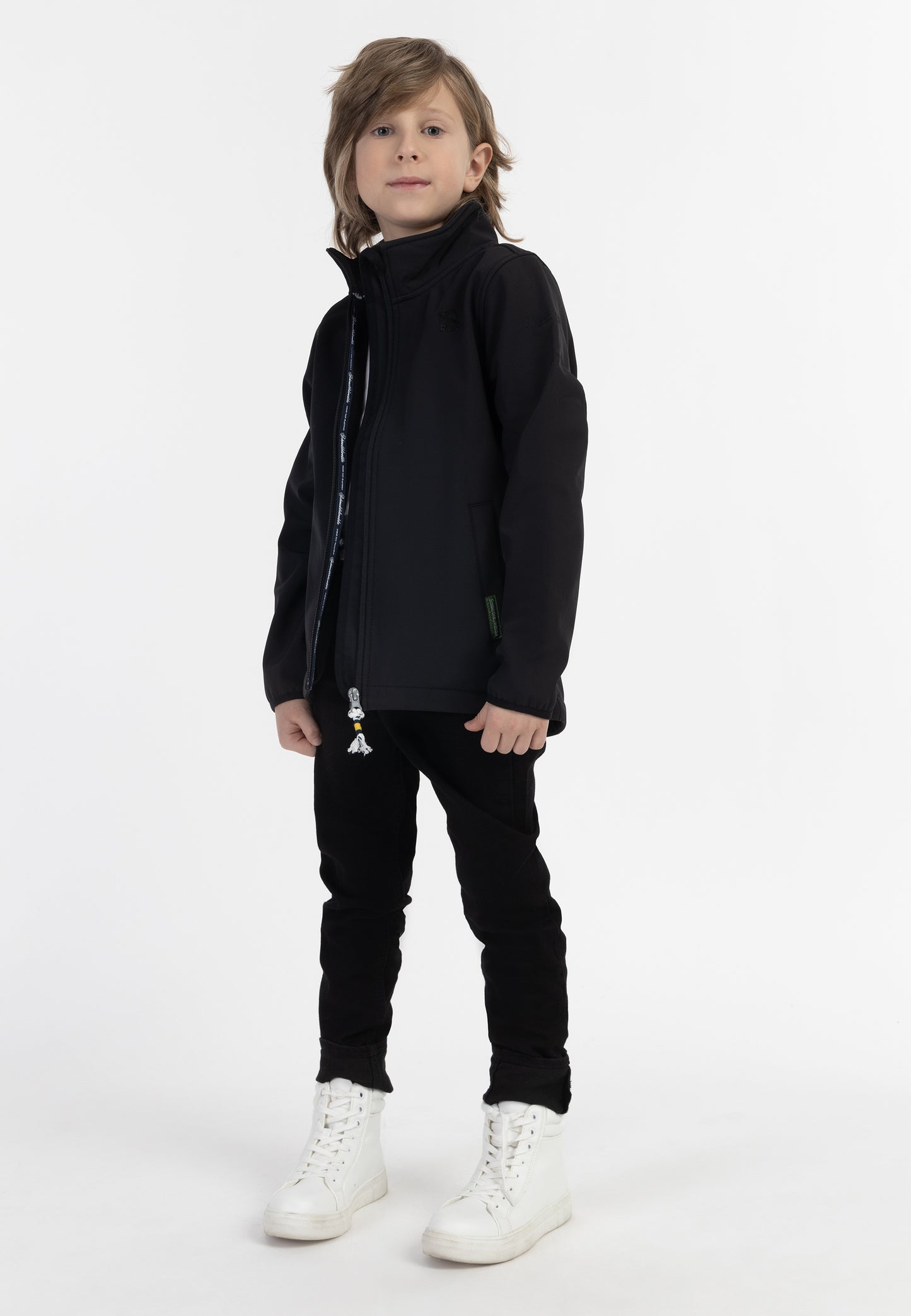 Softshelljacke – recyceltes Material