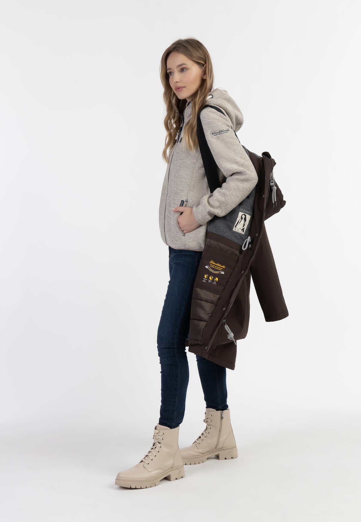 Schmuddelwedda Women's Parka + Tagesrucksack - SET