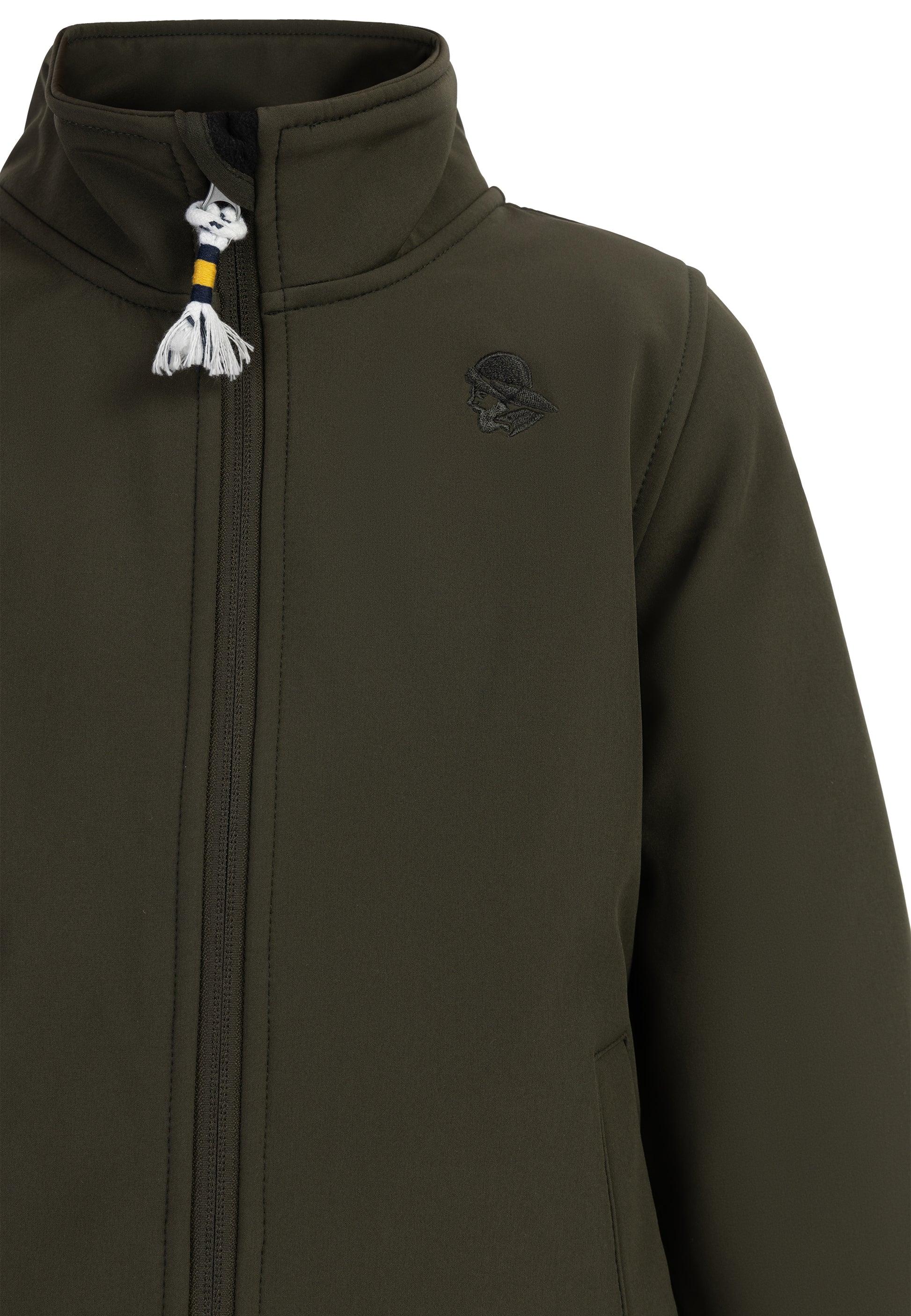 Softshelljacke – recyceltes Material
