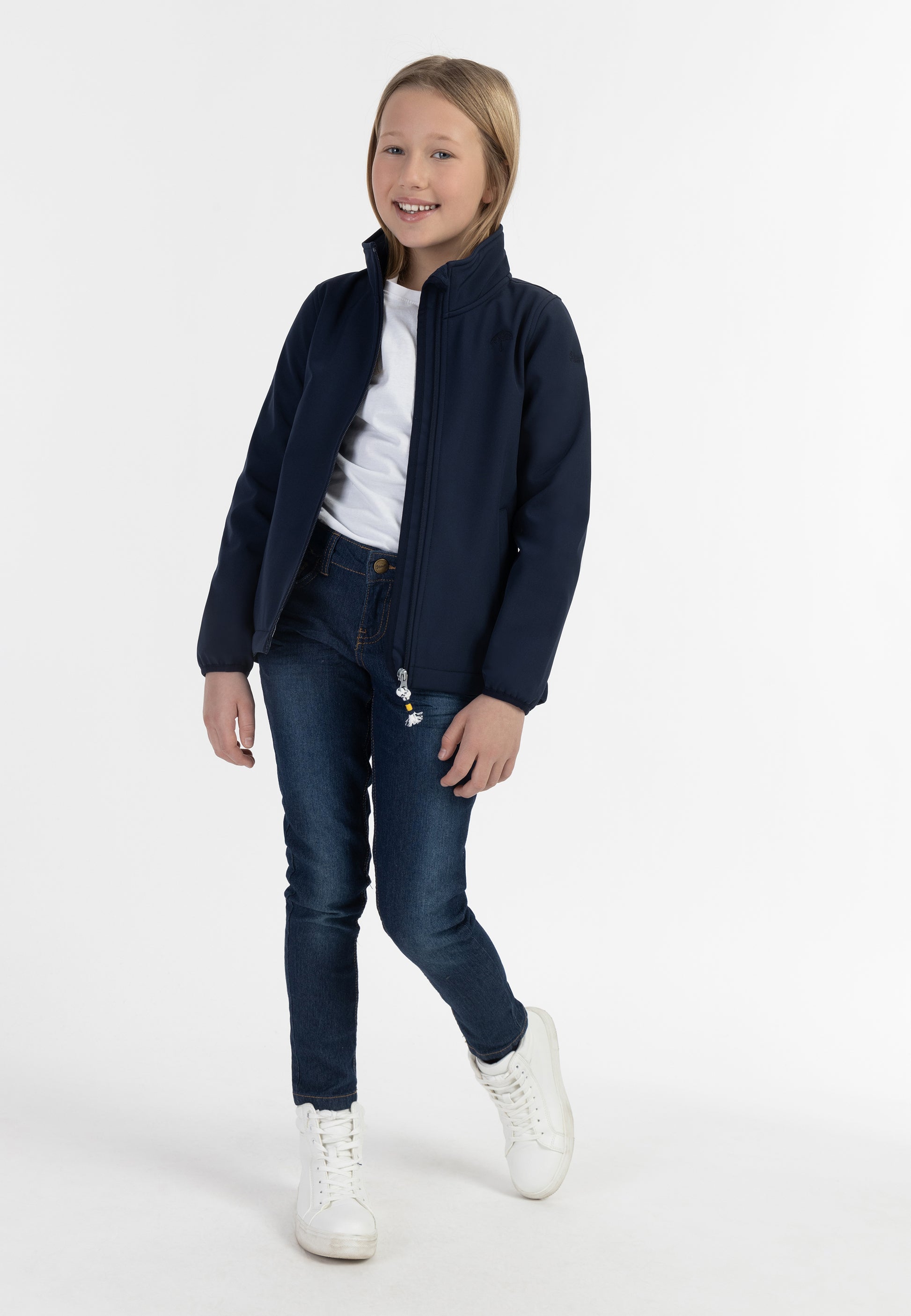 Softshelljacke – recyceltes Material