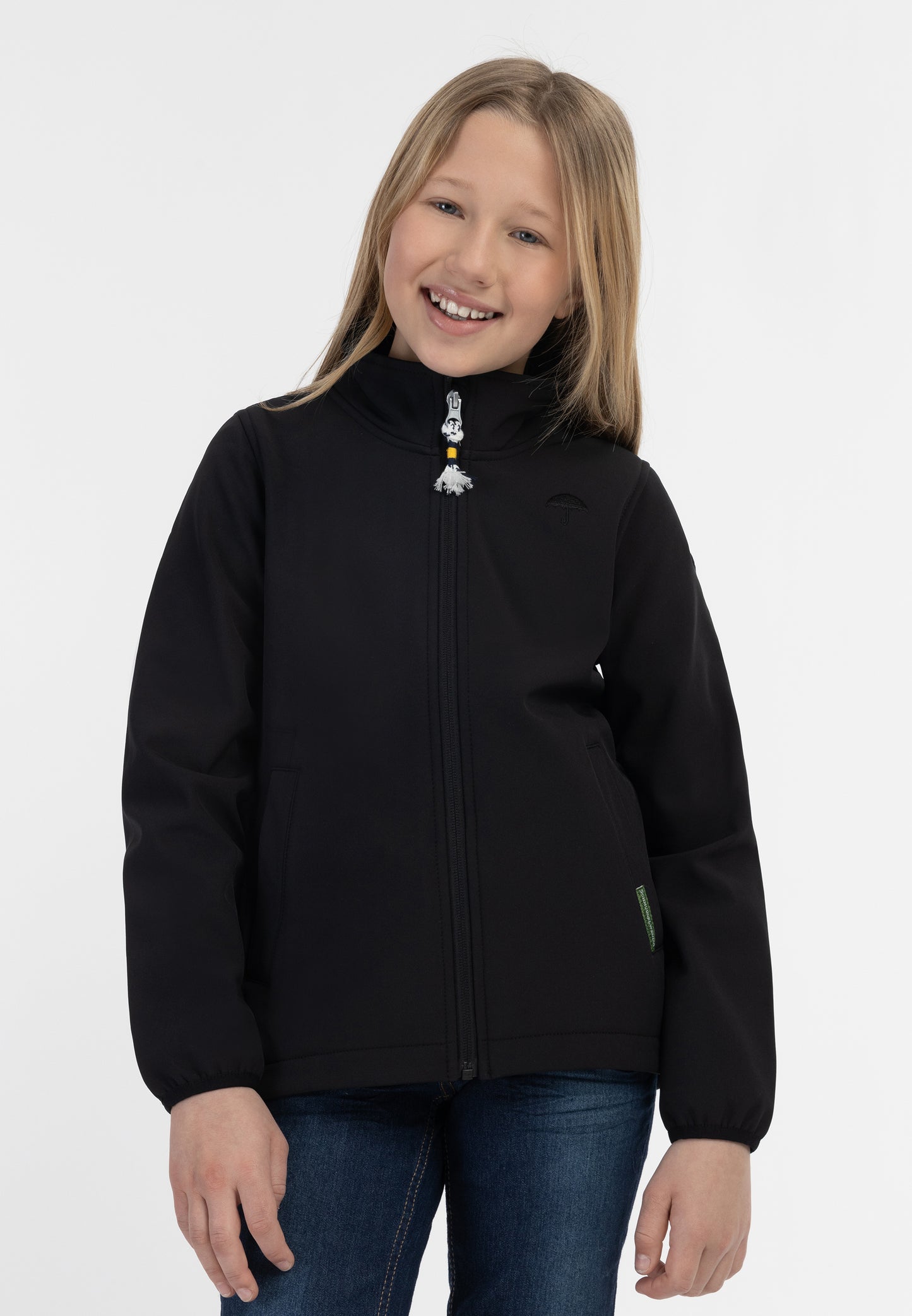 Softshelljacke – recyceltes Material