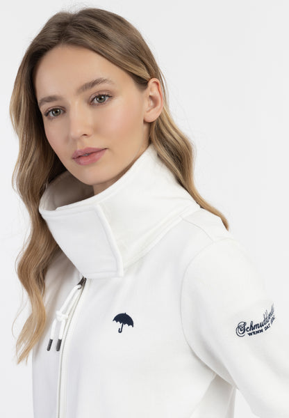 Schmuddelwedda Damen Lange Sweatjacke
