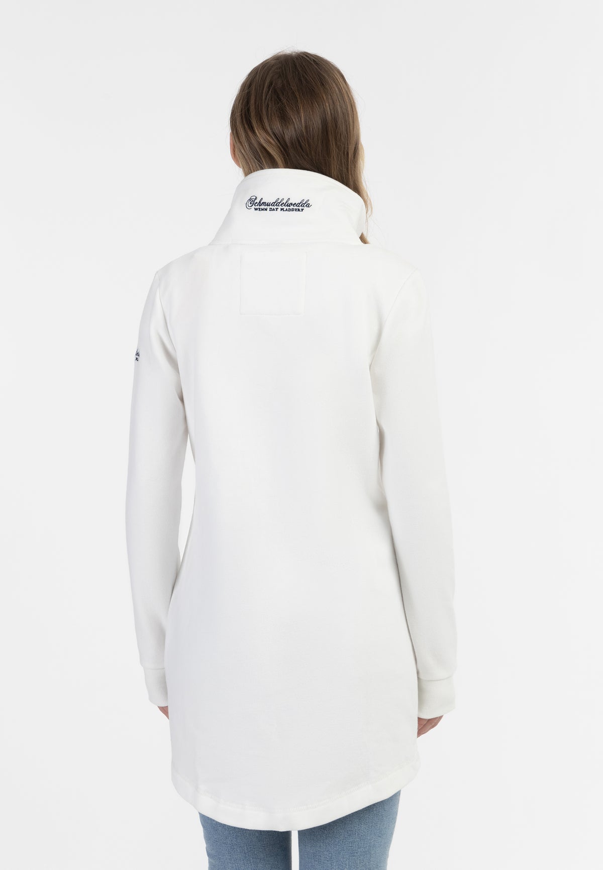 Schmuddelwedda Damen Lange Sweatjacke