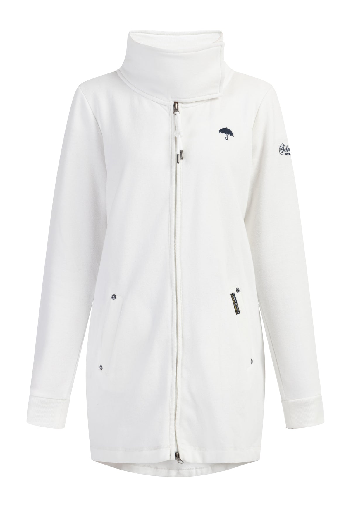 Schmuddelwedda Damen Lange Sweatjacke