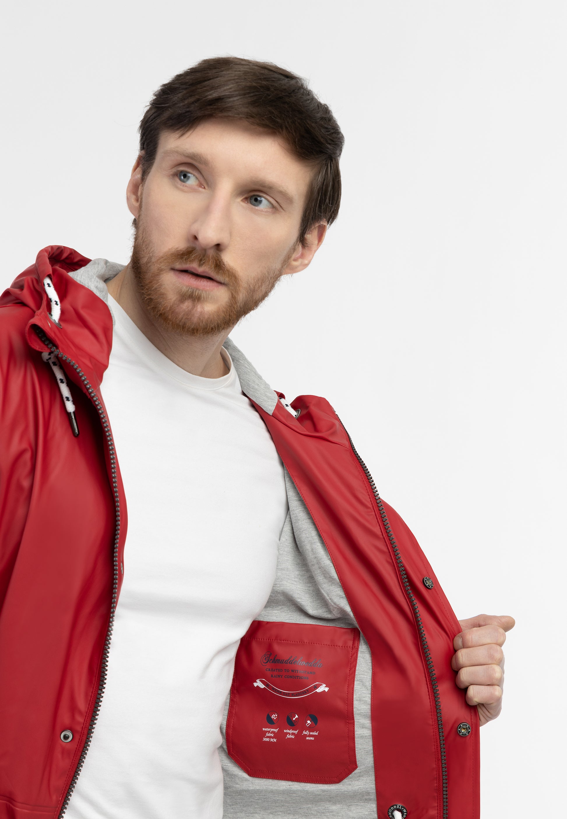 Schmuddelwedda Herren Regenmantel