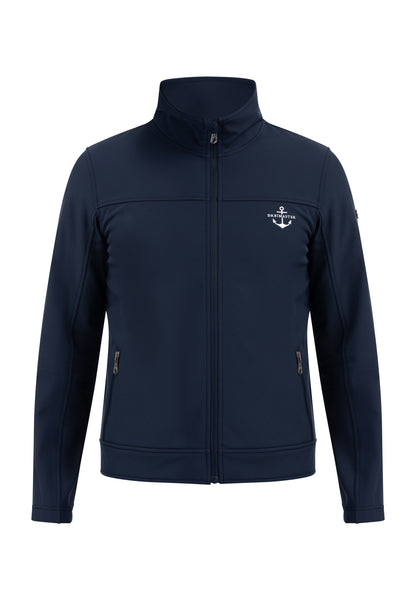 DreiMaster Maritim Herren-Softshelljacke – recyceltes Material