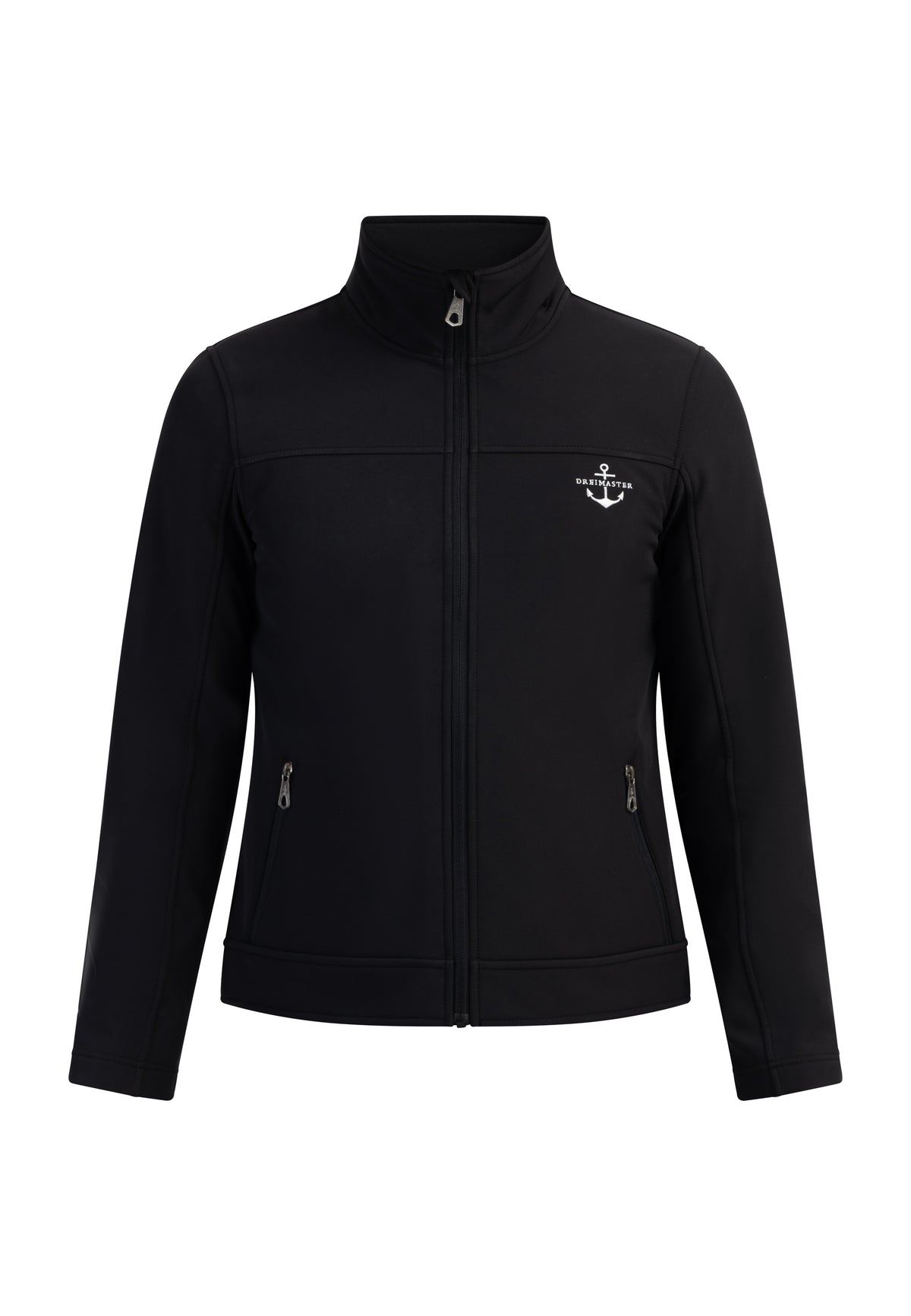 DreiMaster Maritim Herren-Softshelljacke – recyceltes Material