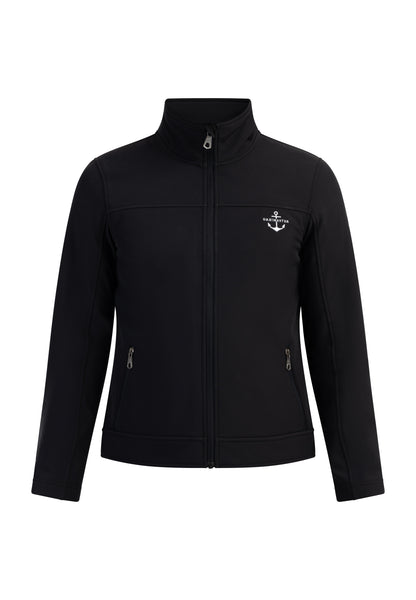 DreiMaster Maritim Herren-Softshelljacke – recyceltes Material