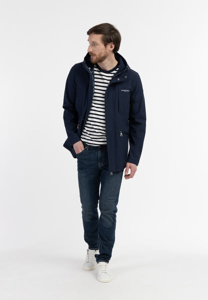 DreiMaster Maritim Men's Softshelljacke - recyceltes Material