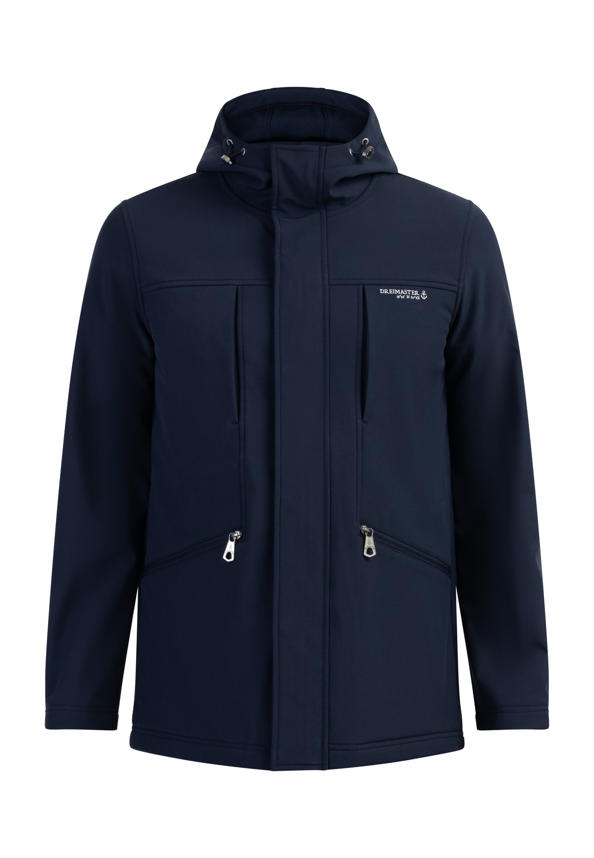 DreiMaster Maritim Men's Softshelljacke - recyceltes Material