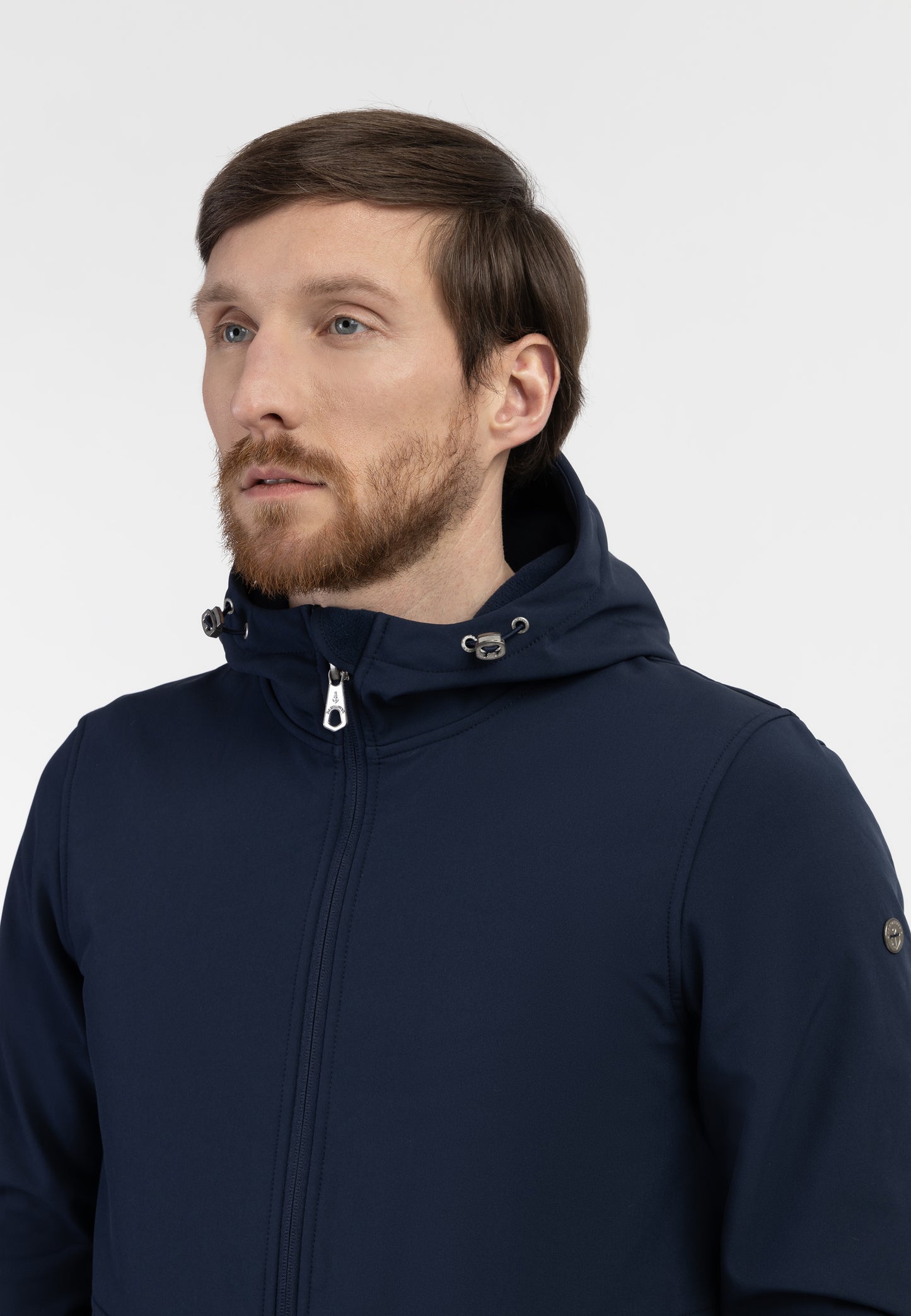 Softshelljacke – recyceltes Material