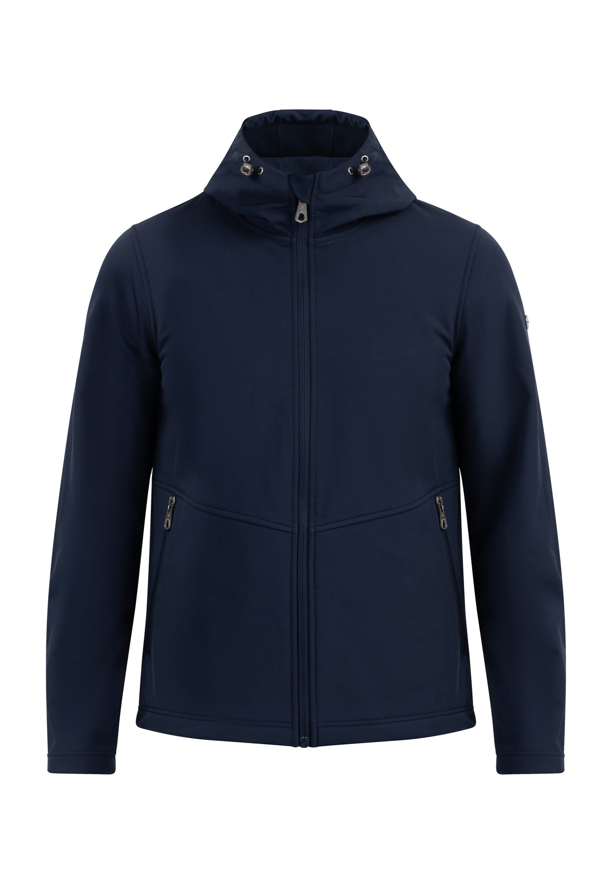 DreiMaster Maritim Herren-Softshelljacke – recyceltes Material