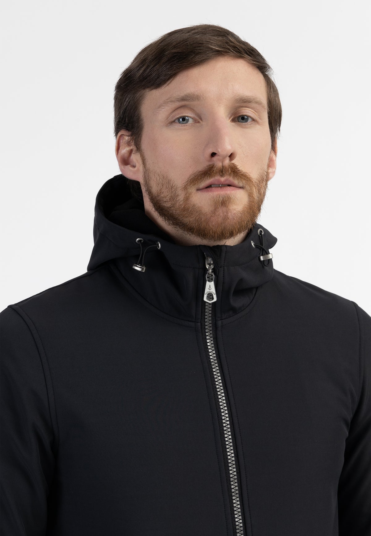 DreiMaster Maritim Herren-Softshelljacke – recyceltes Material
