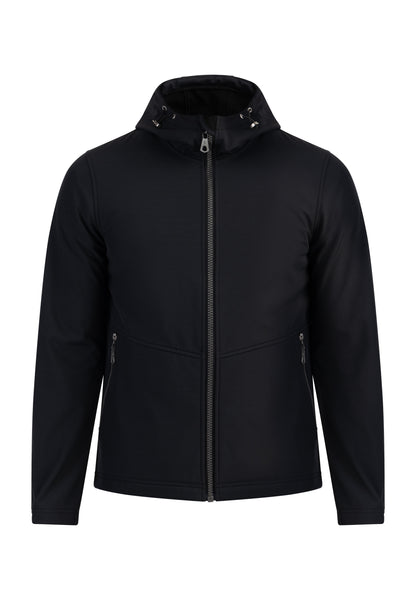 DreiMaster Maritim Herren-Softshelljacke – recyceltes Material