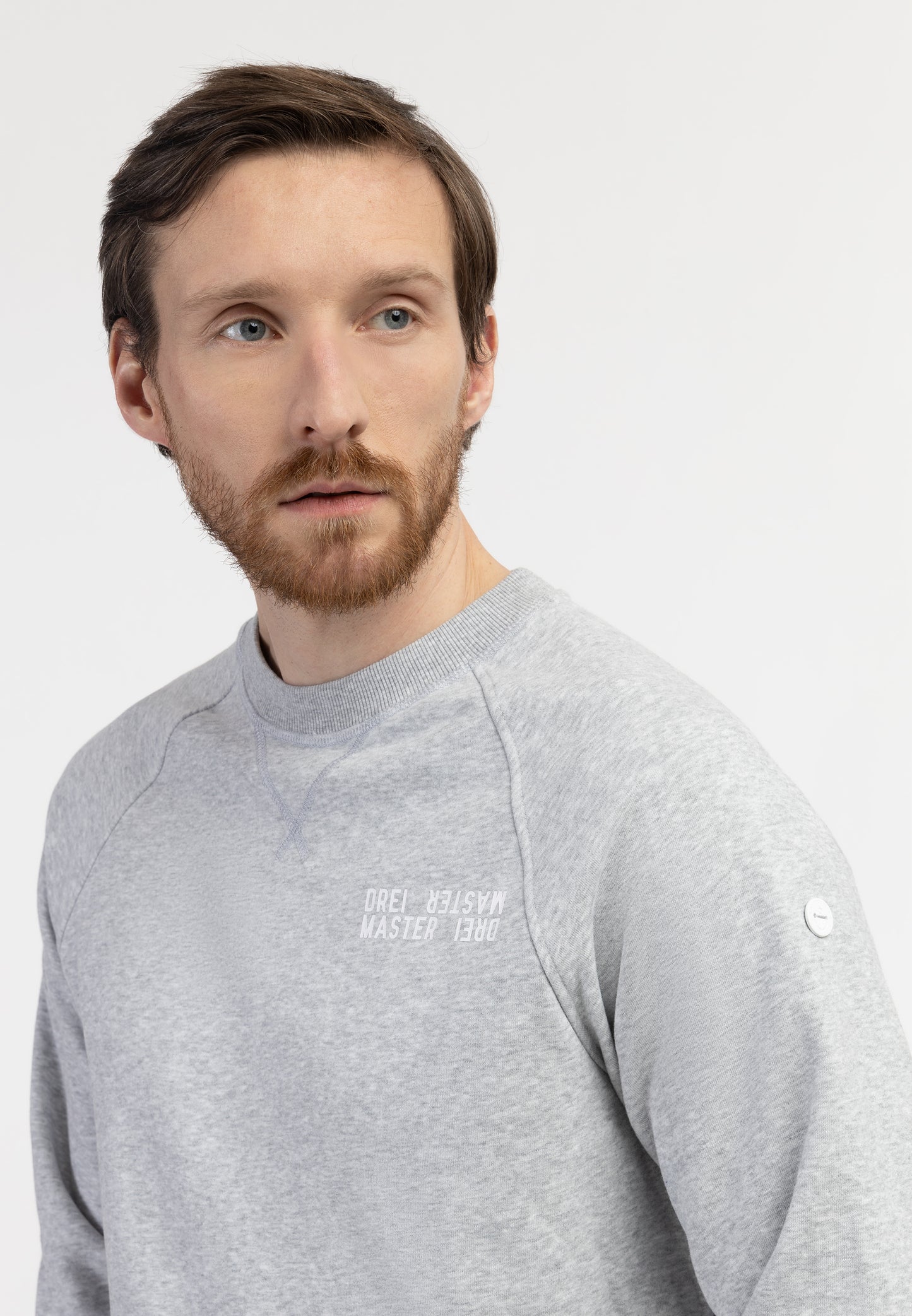 DreiMaster Maritim Herren Sweatshirt mit Rundhalsausschnitt