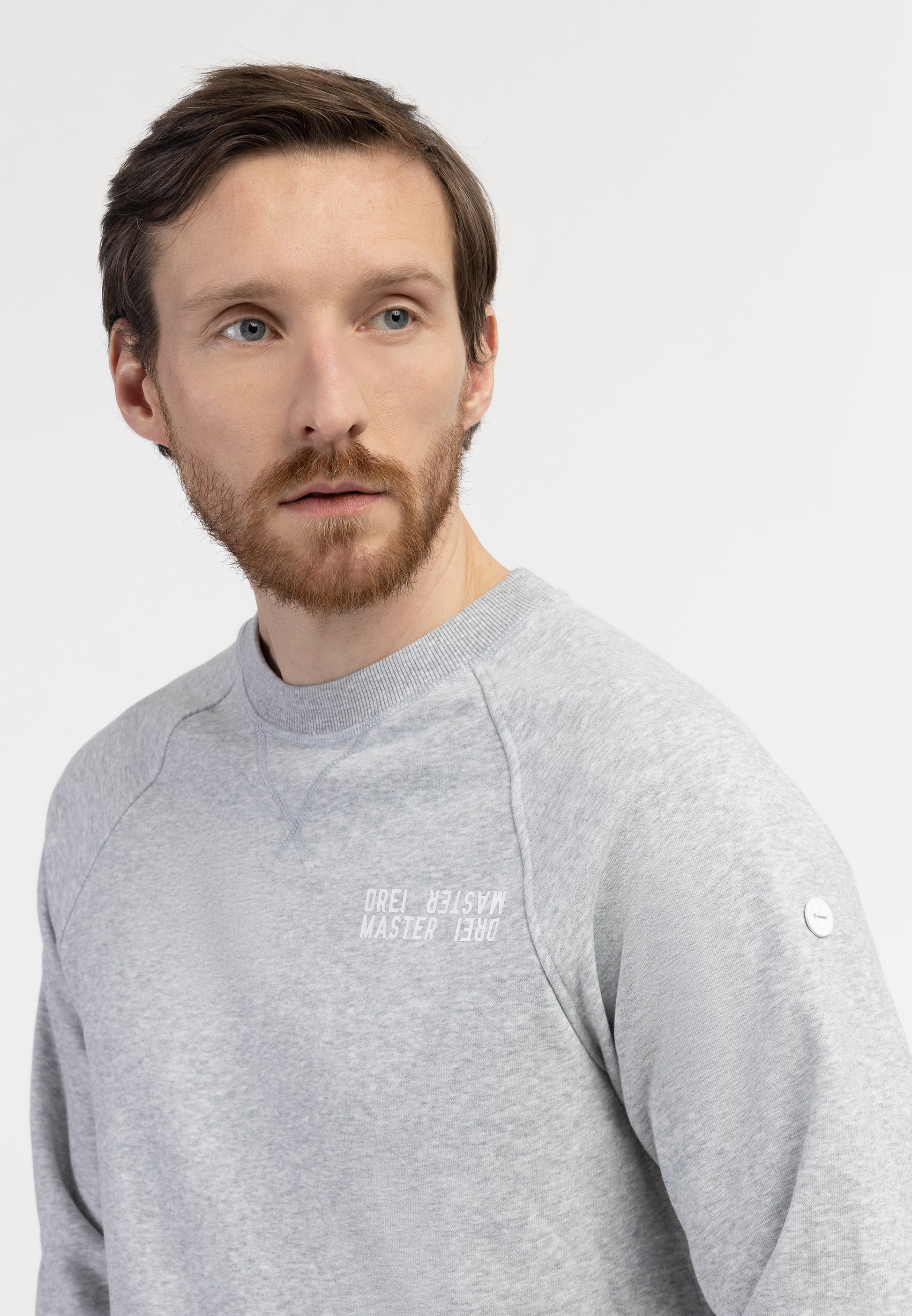 DreiMaster Maritim Herren Sweatshirt mit Rundhalsausschnitt